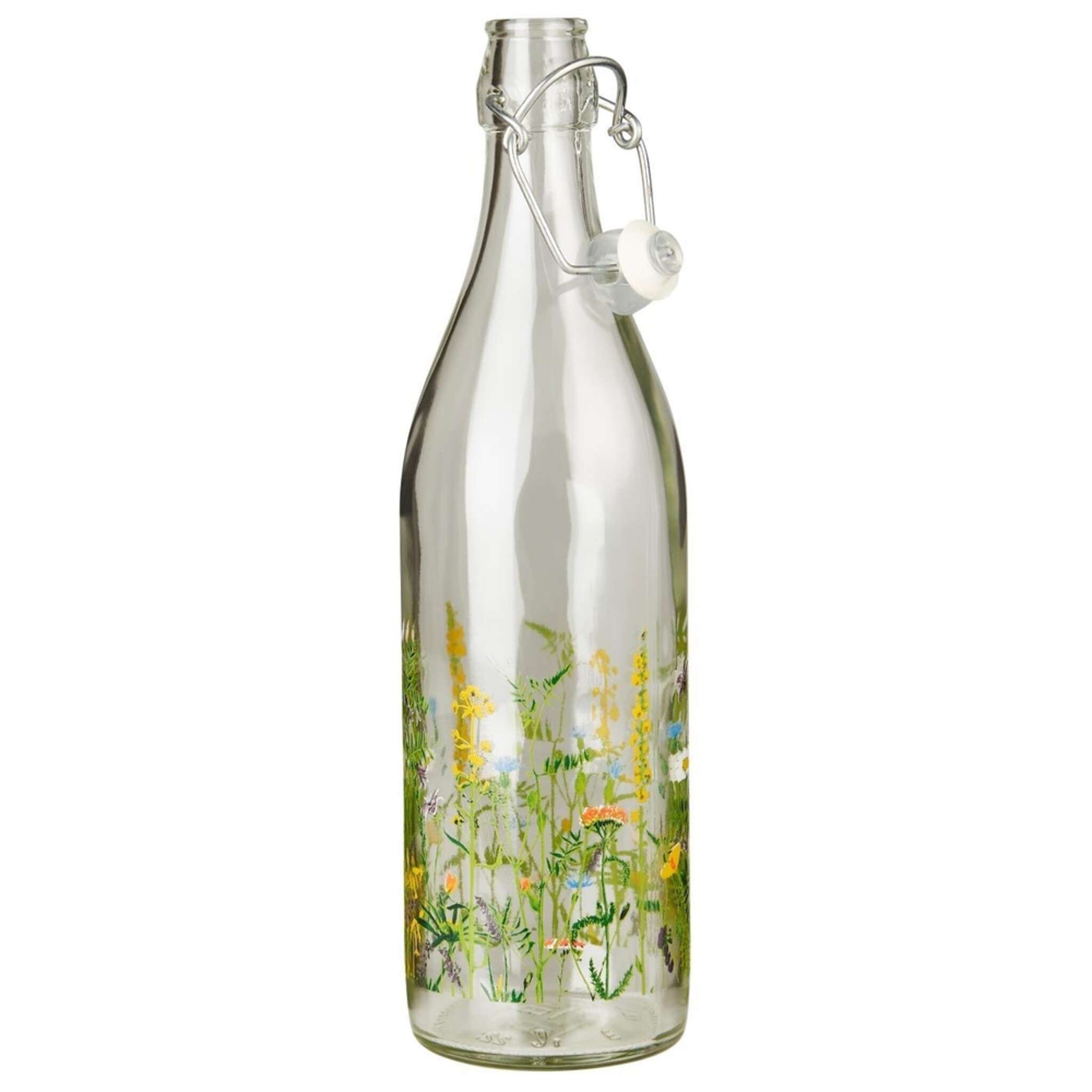 Flasche mit Bügelverschluss Summer Field, grün 