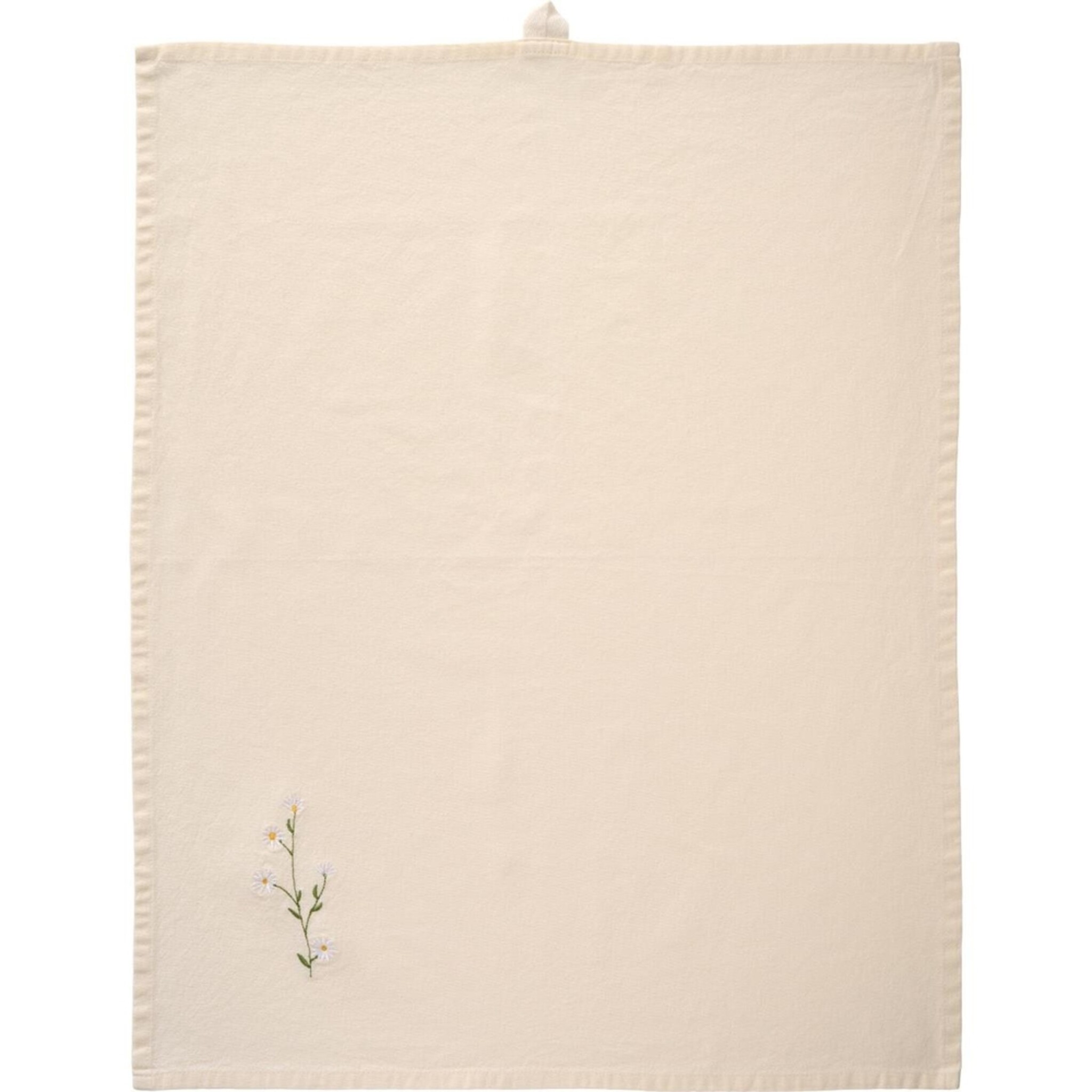 Geschirrtuch Flora, creme 