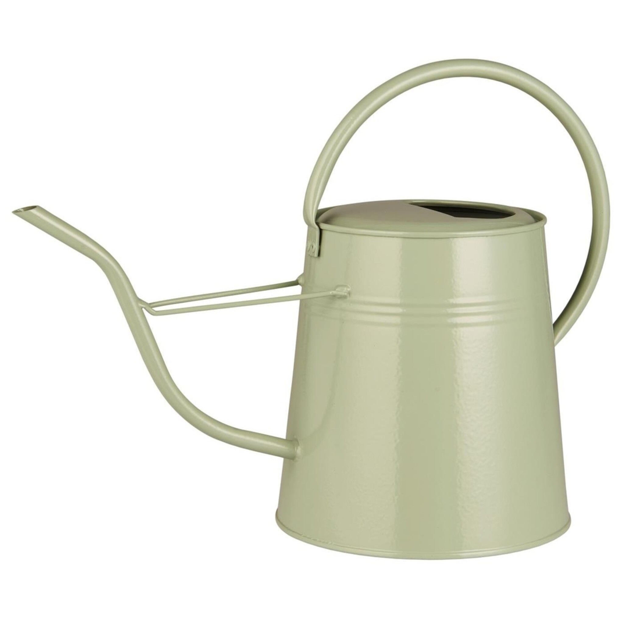 Gießkanne aus Metall 2,3 ltr, hellgrün 