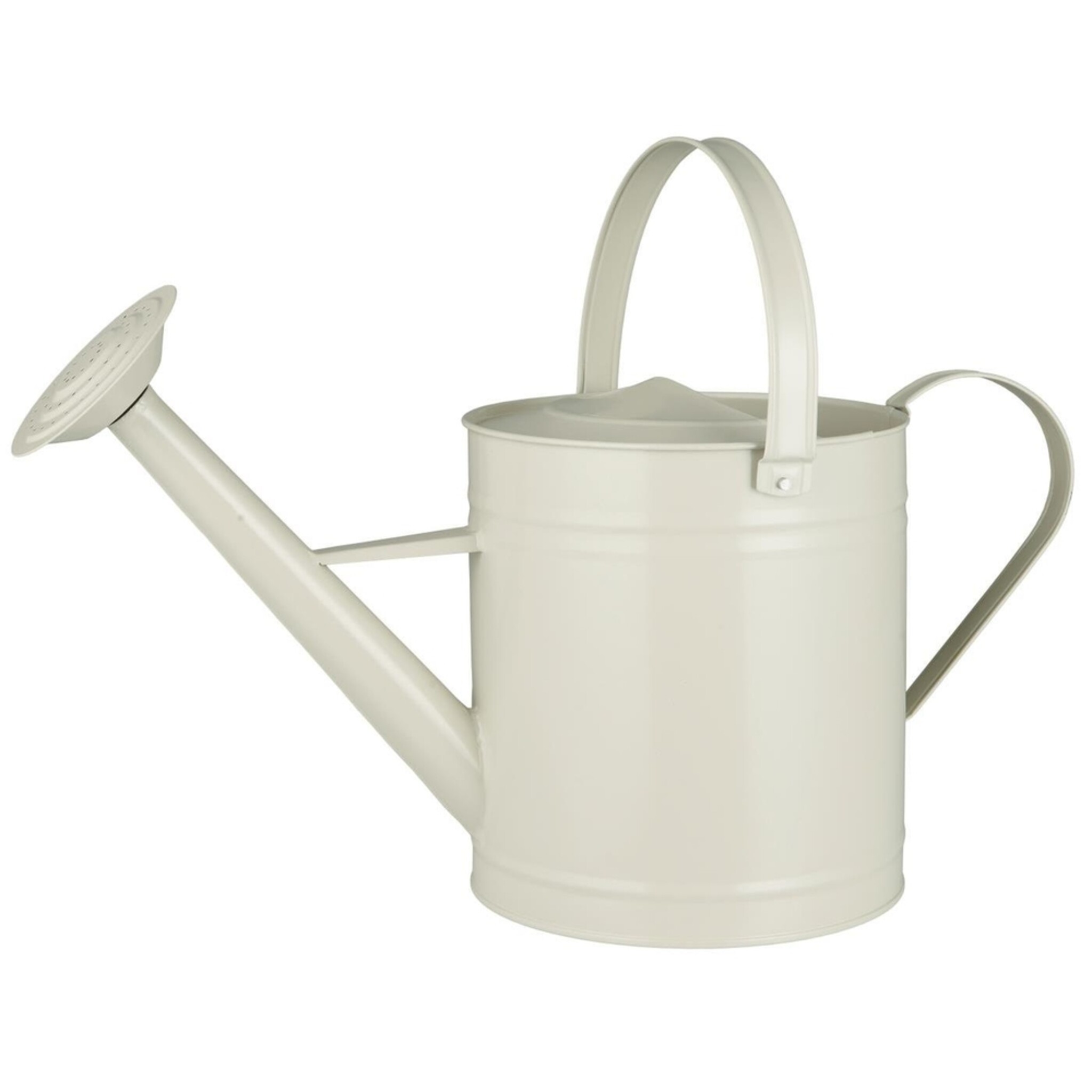 Giesskanne mit Brause und 2 Henkeln 6,3 ltr, graunatur 