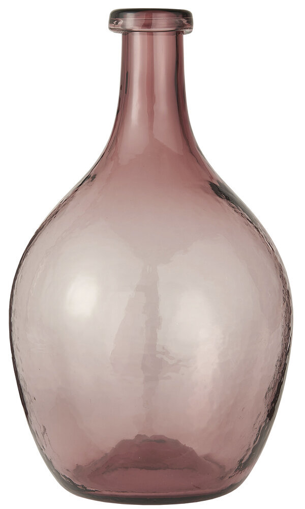 Glasballon Glasvase, malva Höhe 36, Ø 20 cm