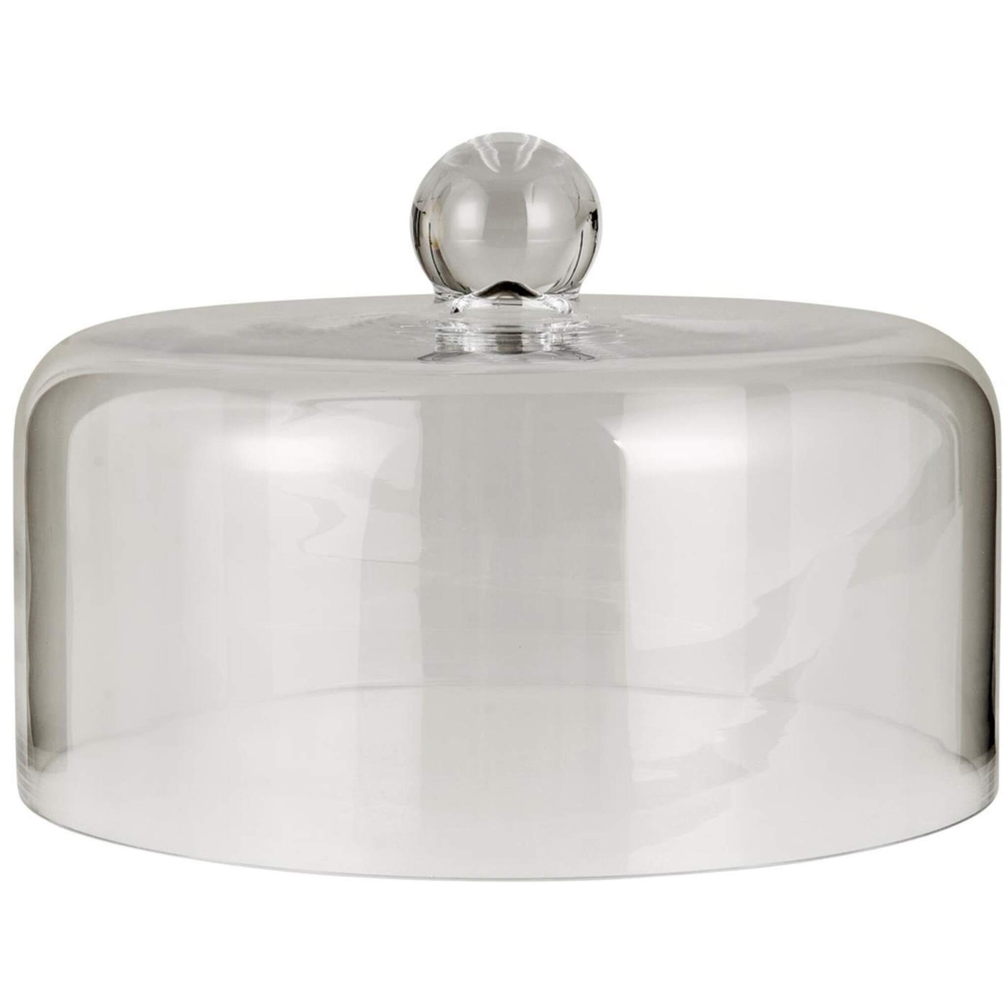 Glasglocke für Tortenplatte, klar 