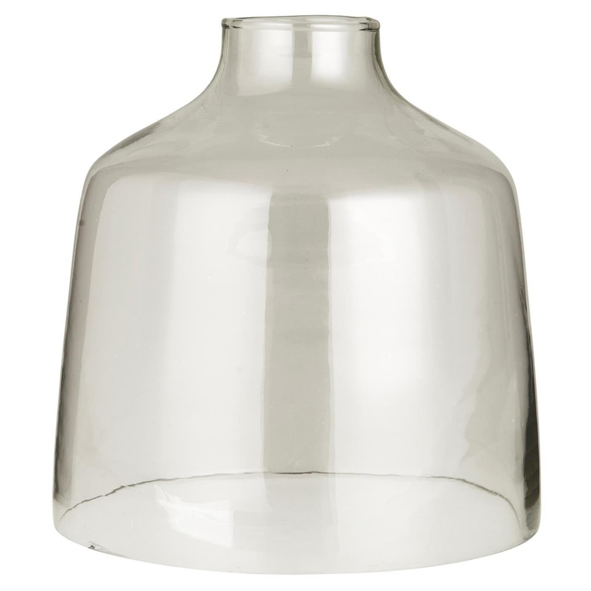 Glasglocke Mila mit kleiner Öffnung oben mundgeblasen, klar Höhe 20.5, Ø 19.8 cm