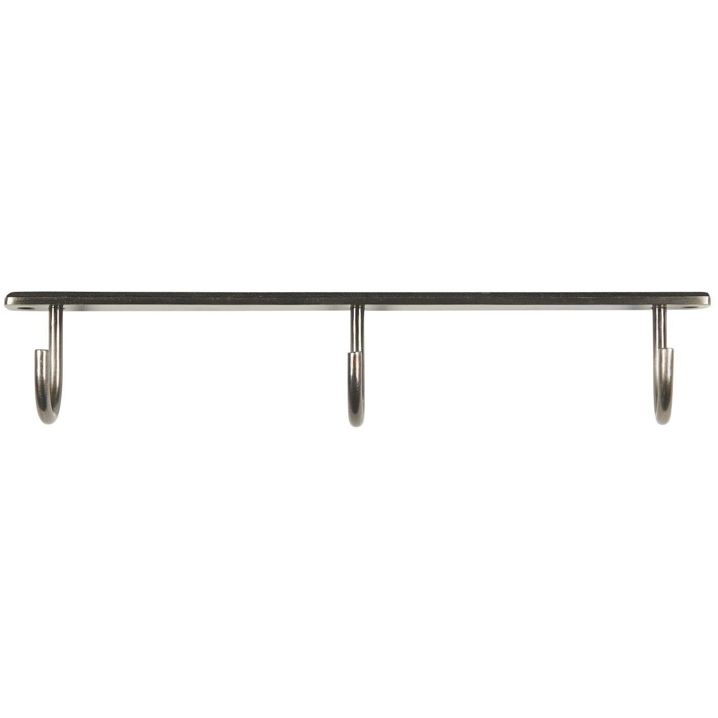 Hakenleiste für Unterseite, antiksilber 