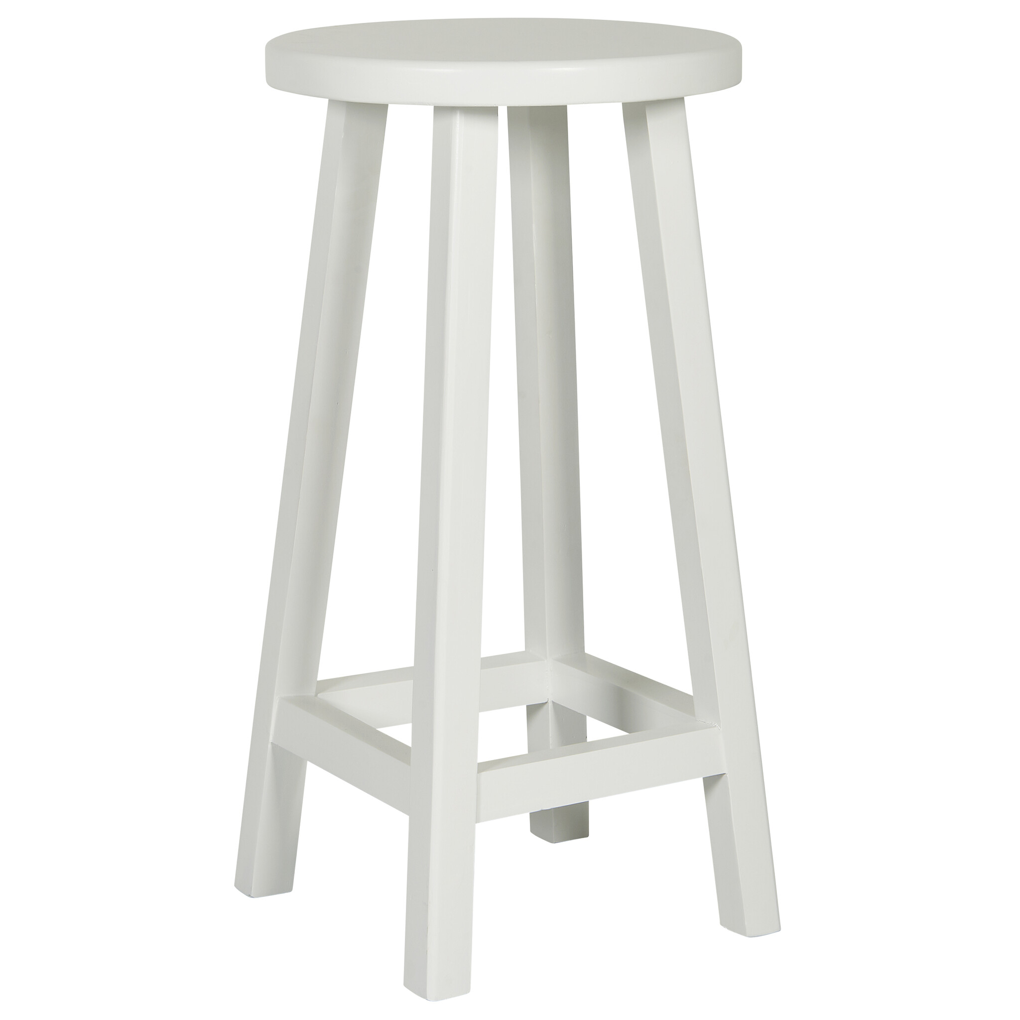 Hocker Gilleleje Hoch, weiß 