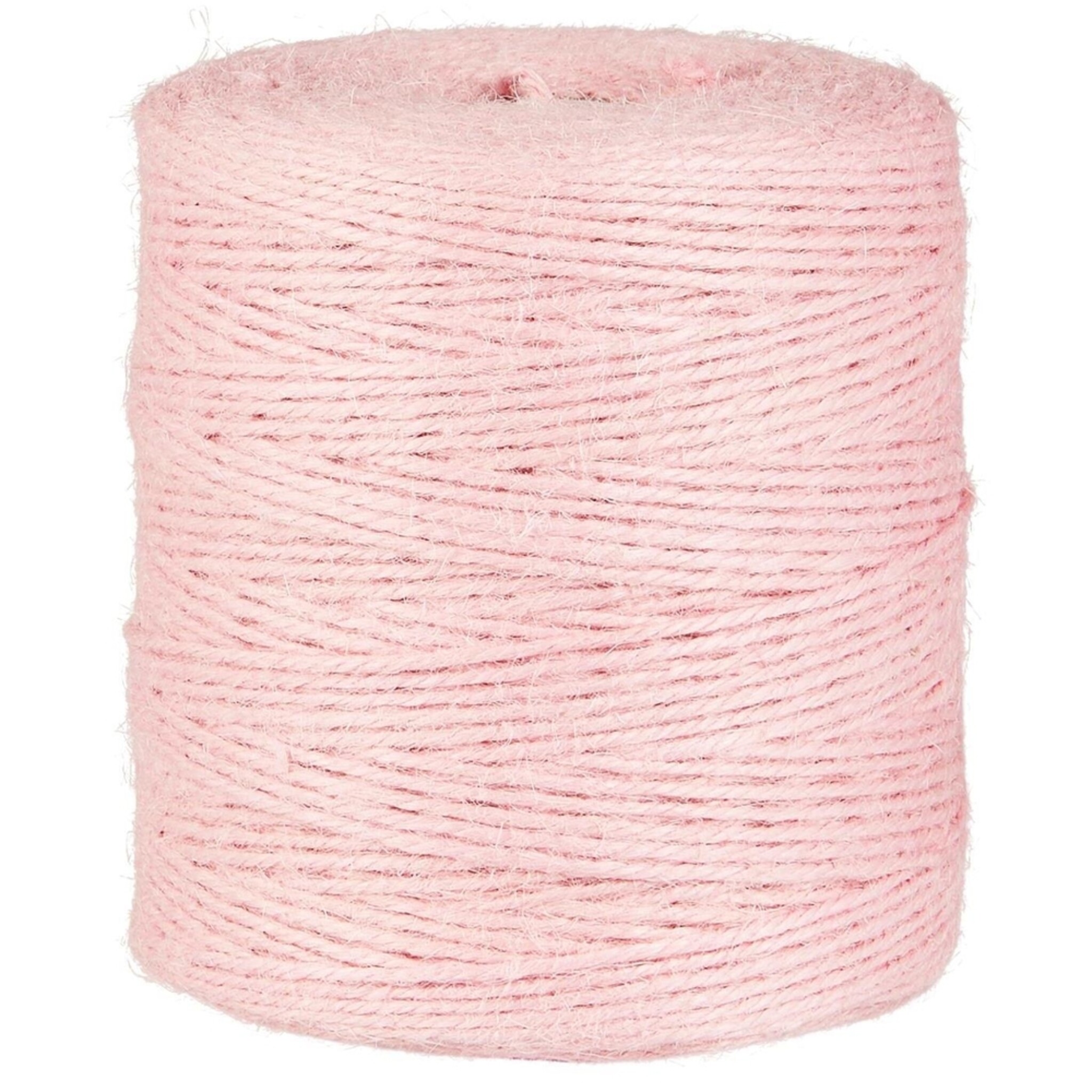 Jutegarn zum Einpacken 400m, hellrosa 