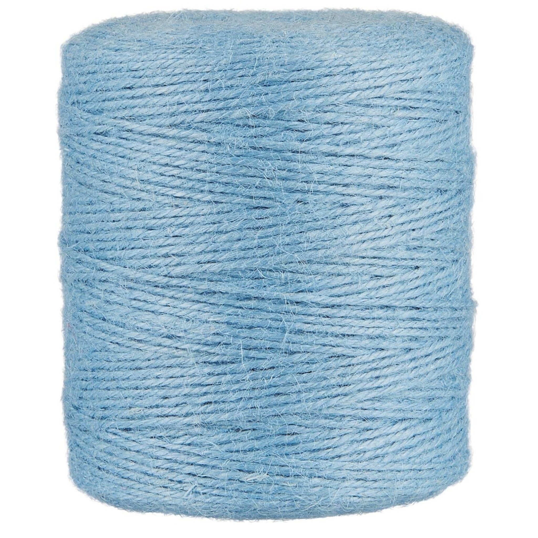 Jutegarn zum Einpacken 400m, hellblau 