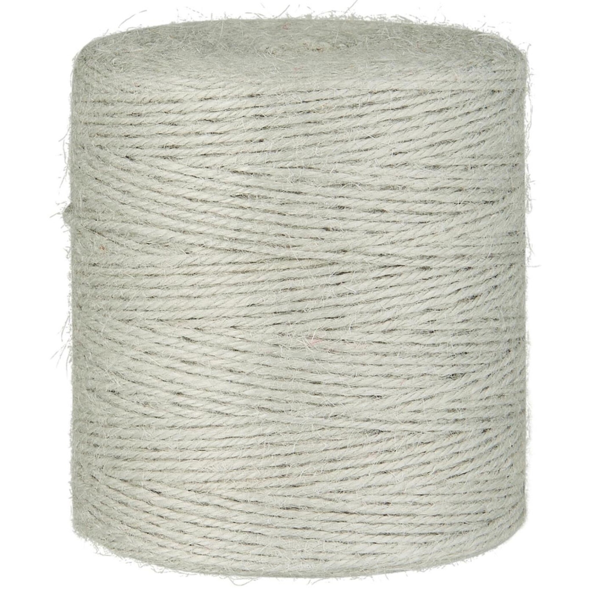 Jutegarn zum Einpacken 400m, hellgrau 