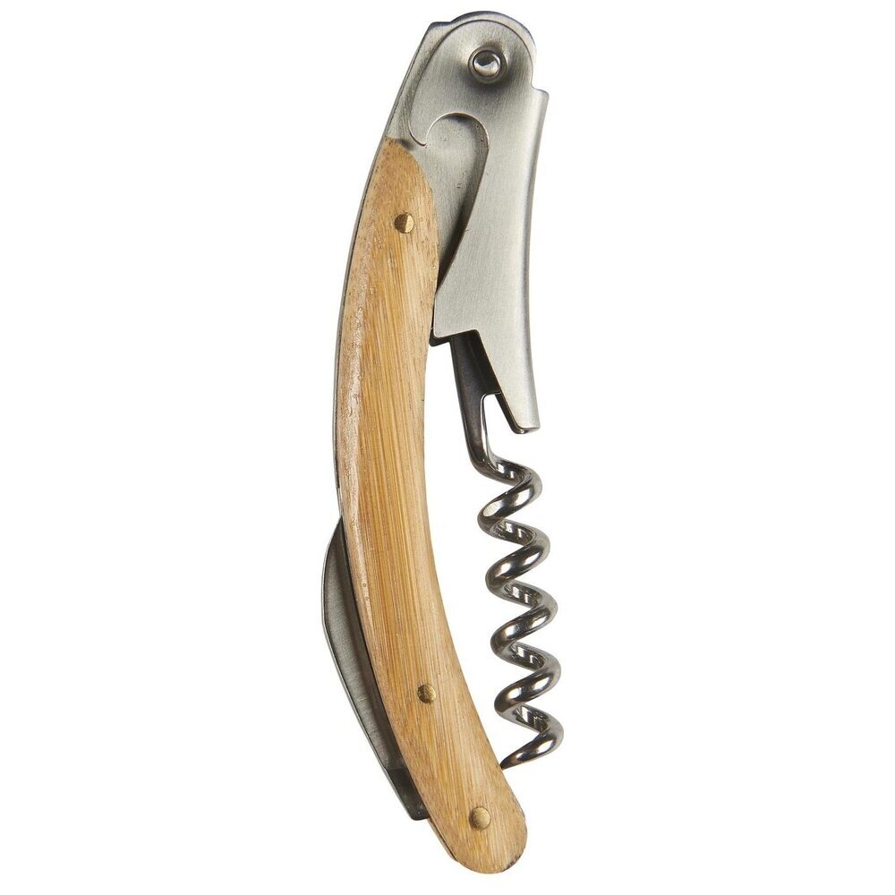 Kellner Korkenzieher mit Holzgriff, natur 