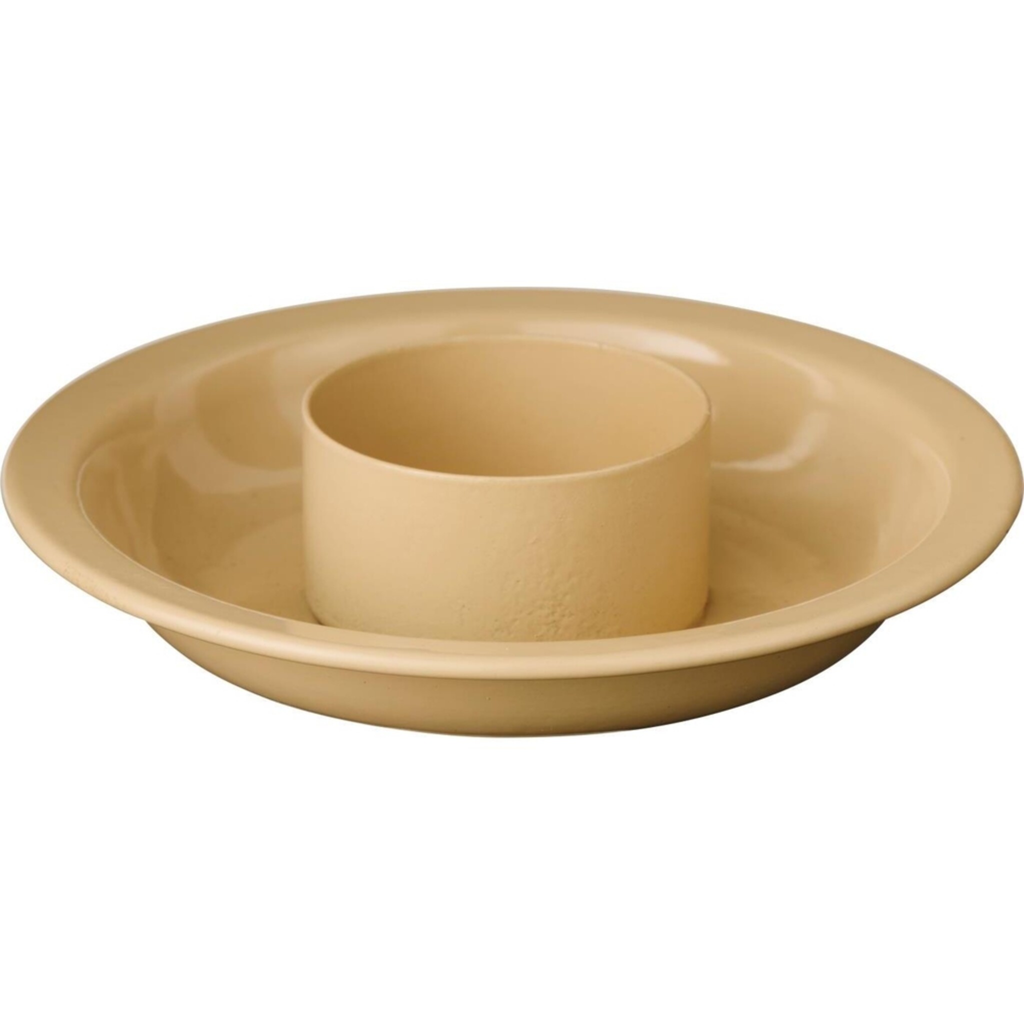 Kerzenhalter für Ø 3,8 cm Stabkerze, beige 