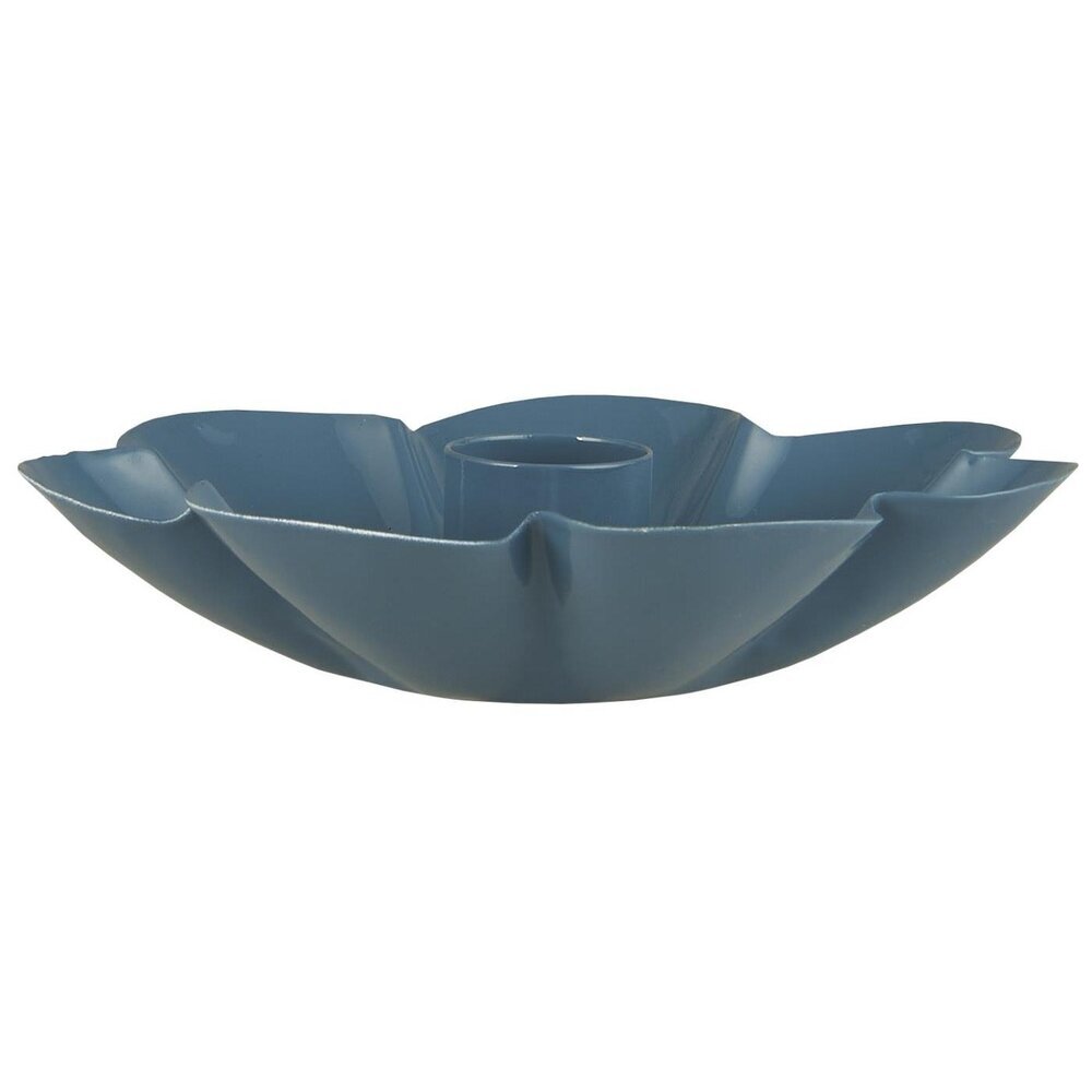 Kerzenhalter für Stabkerze Blume, cornflower 