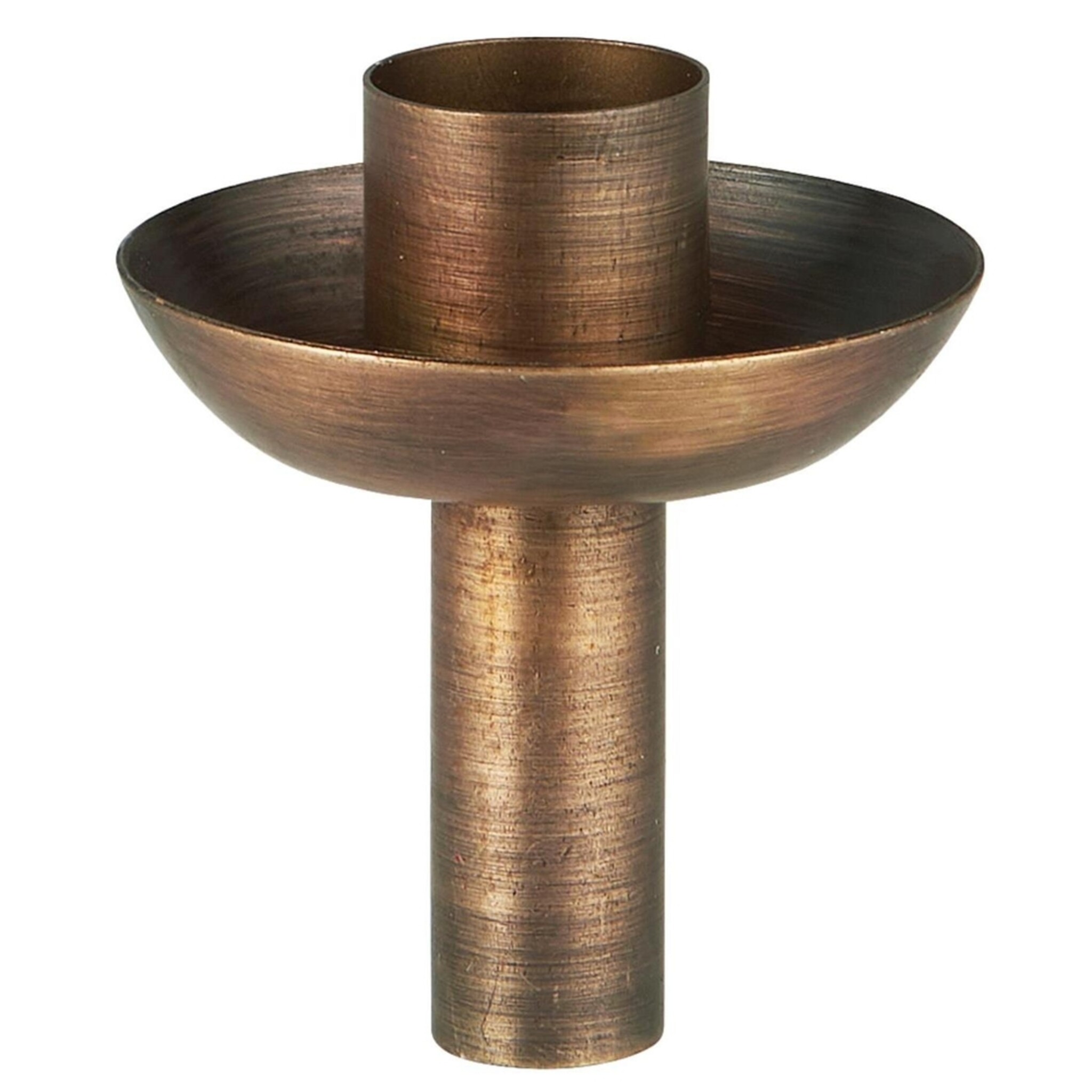 Kerzenhalter für Stabkerze Flaschenstecker, gold 