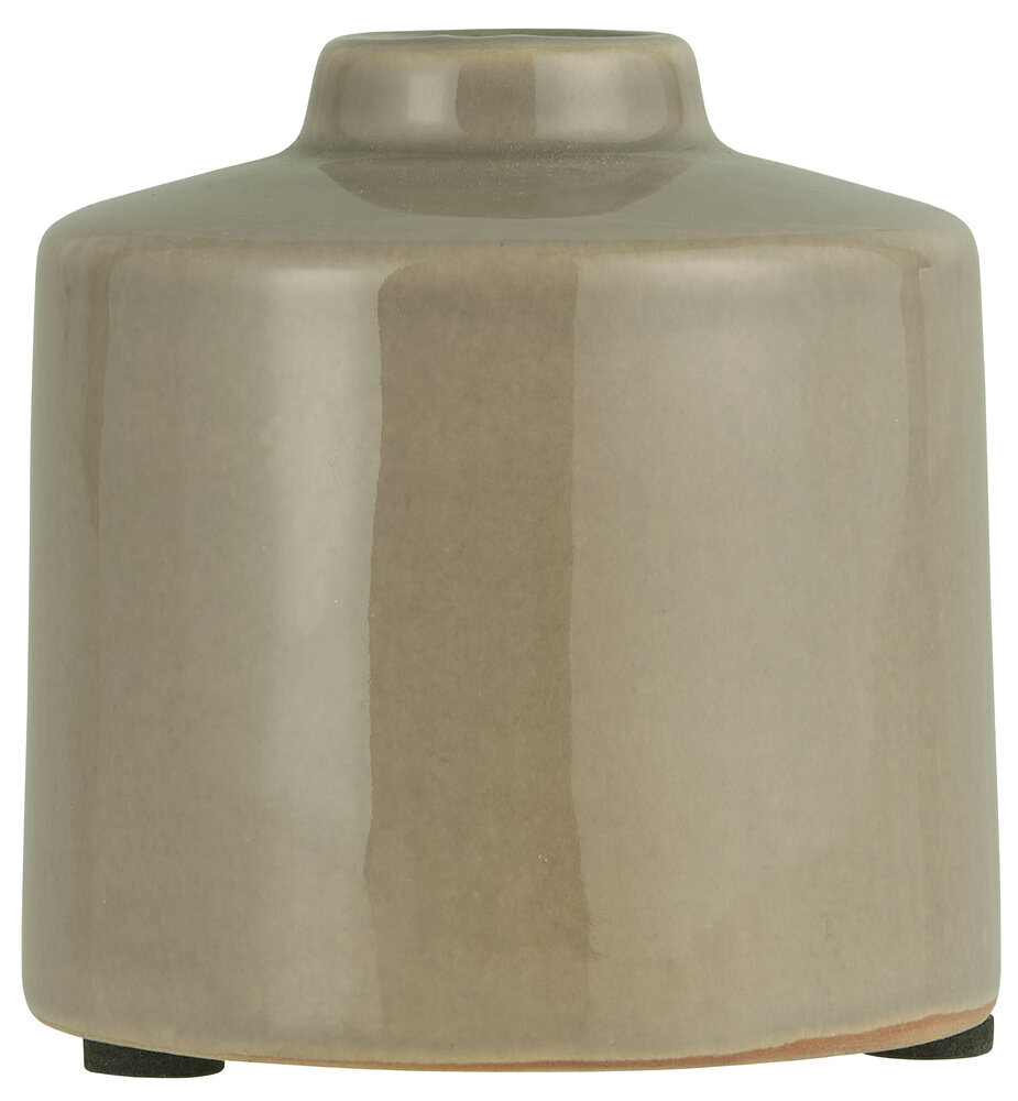 Kerzenhalter für Stabkerze Ragnhild aus Keramik, sand 