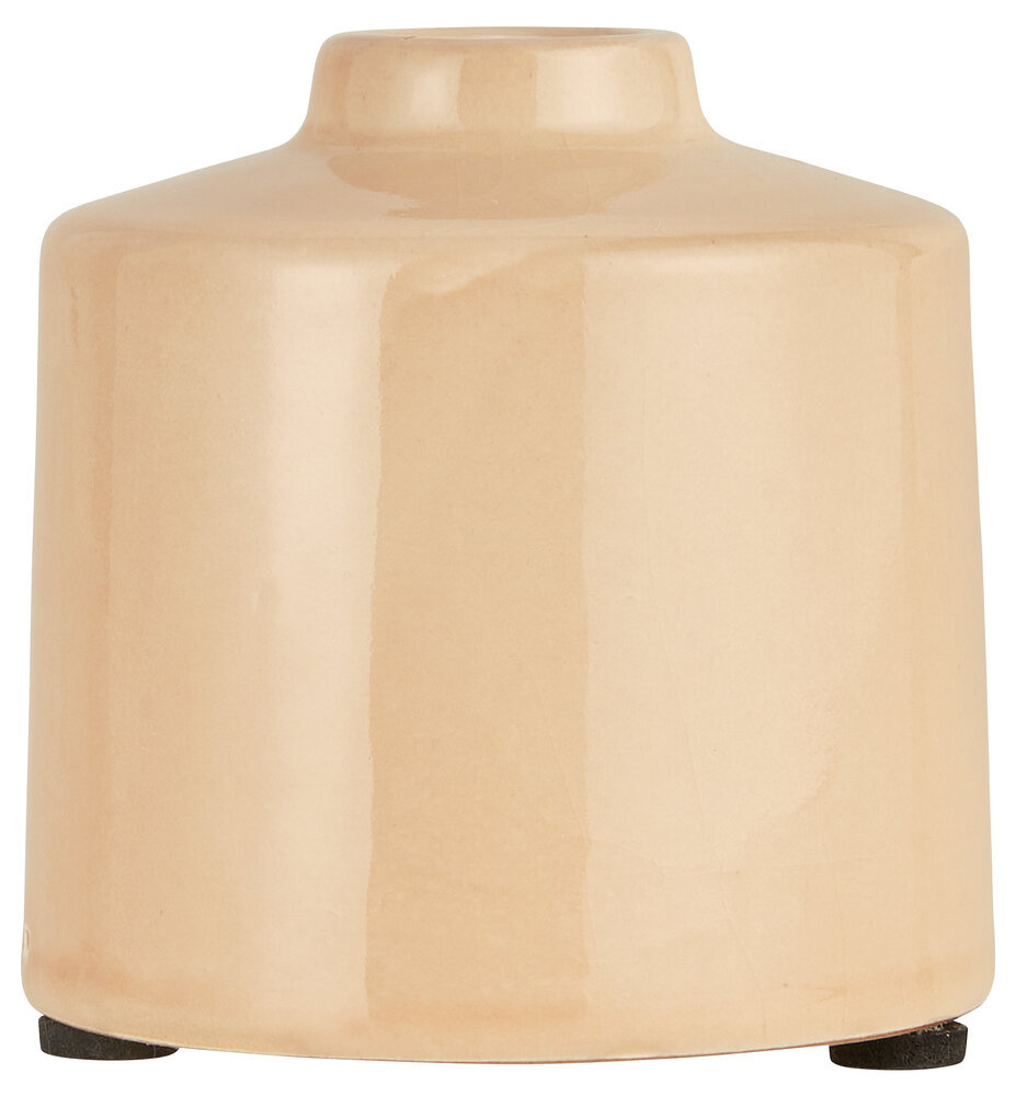 Kerzenhalter für Stabkerze Ragnhild aus Keramik, coral sands 