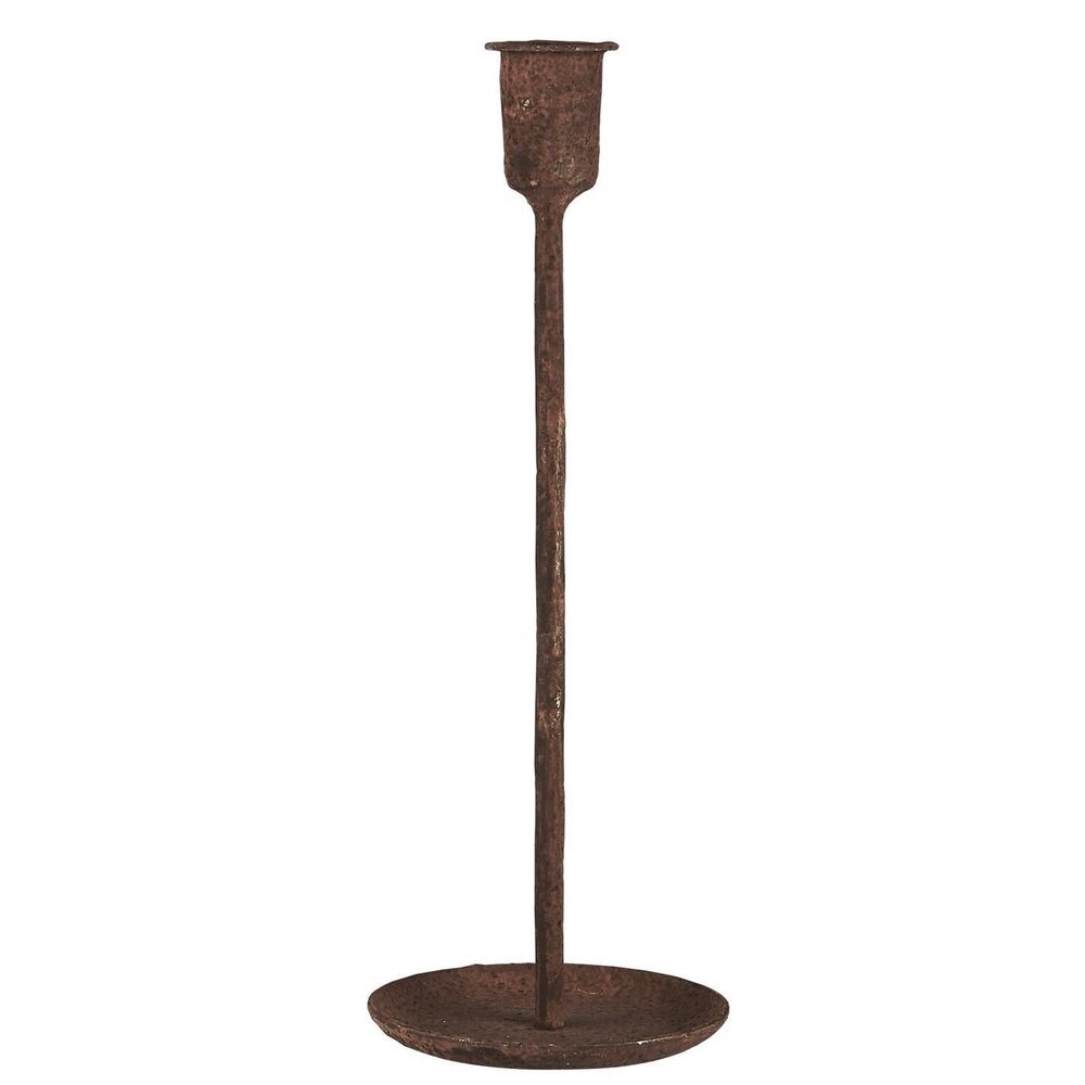 Kerzenhalter Kerzenständer für Stabkerze, kupfer H28,5/ Ø10 cm