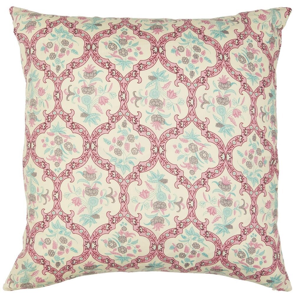 Kissenbezug Anja creme mit Blumenmuster, creme 