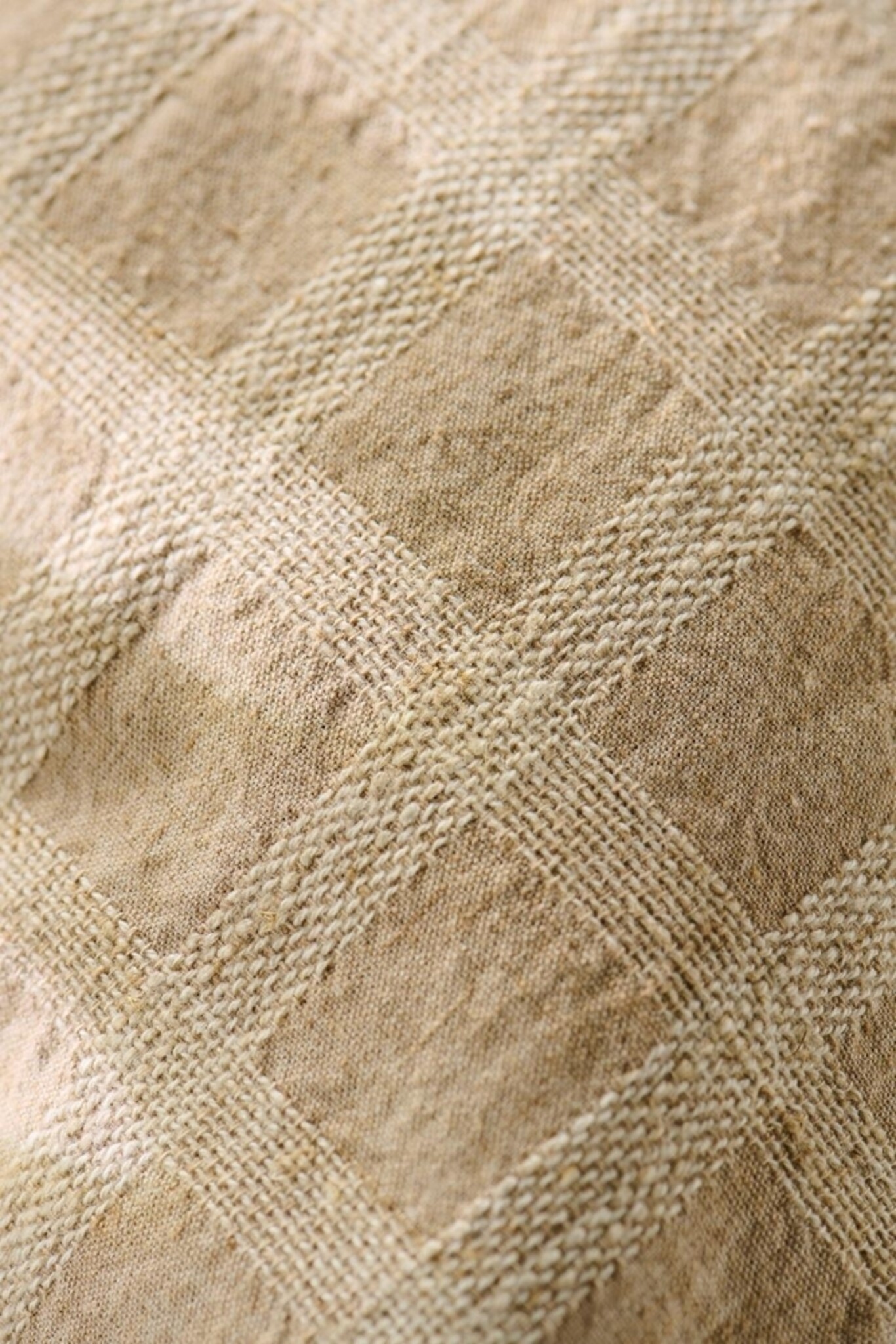 Kissenbezug Kopfteilkissen länglich, doppelt gewebt | 80x35 cm, beige 