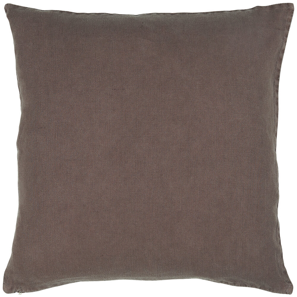 Kissenbezug einfarbig 50x50 cm, nutmeg