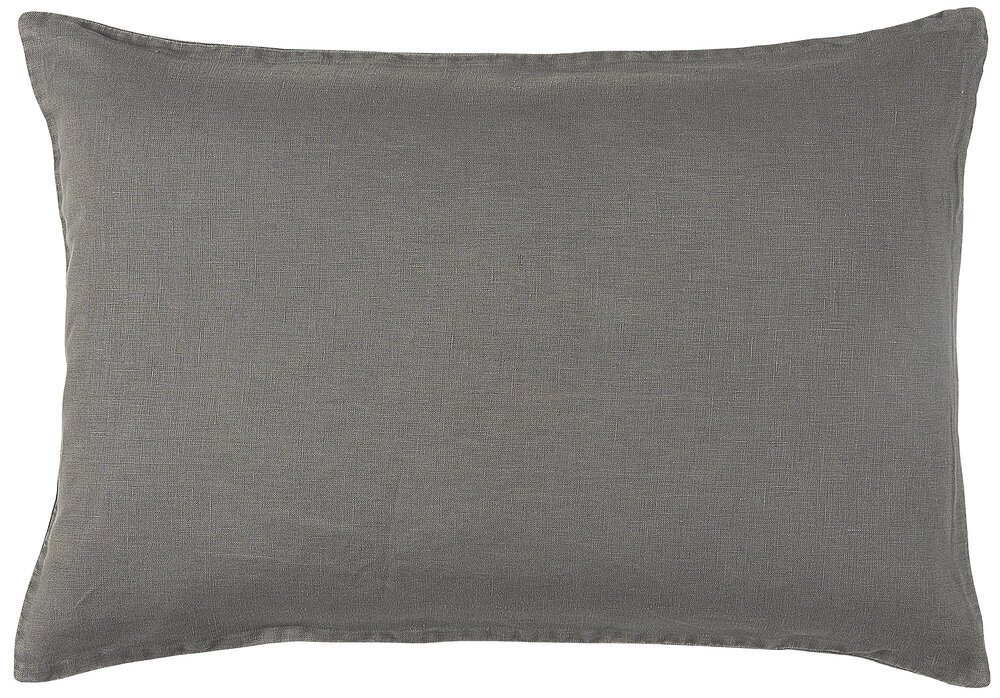 Kissenbezug Leinen 60x40 cm, thunder grey 
