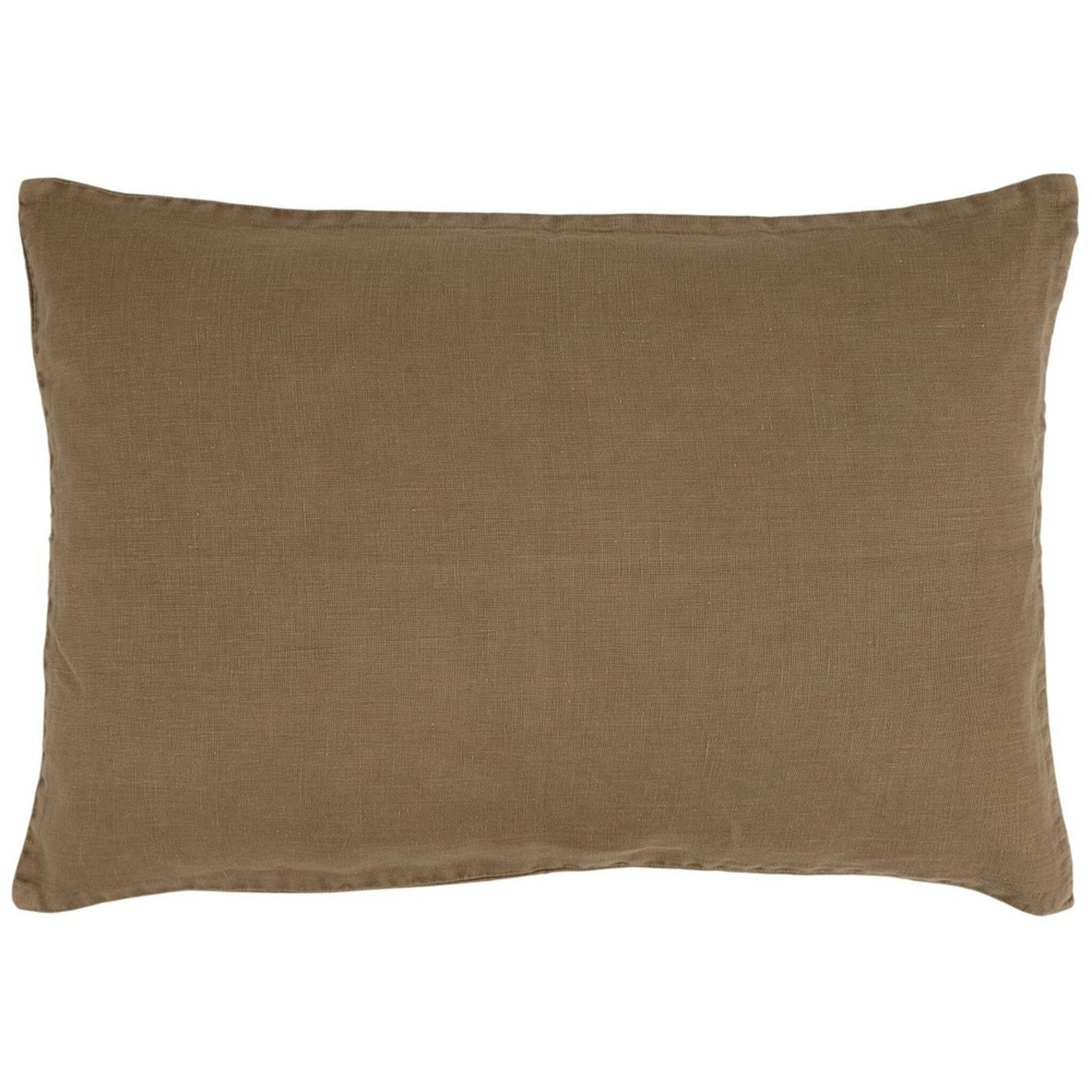 Kissenbezug Leinen 60x40 cm, chocolate 