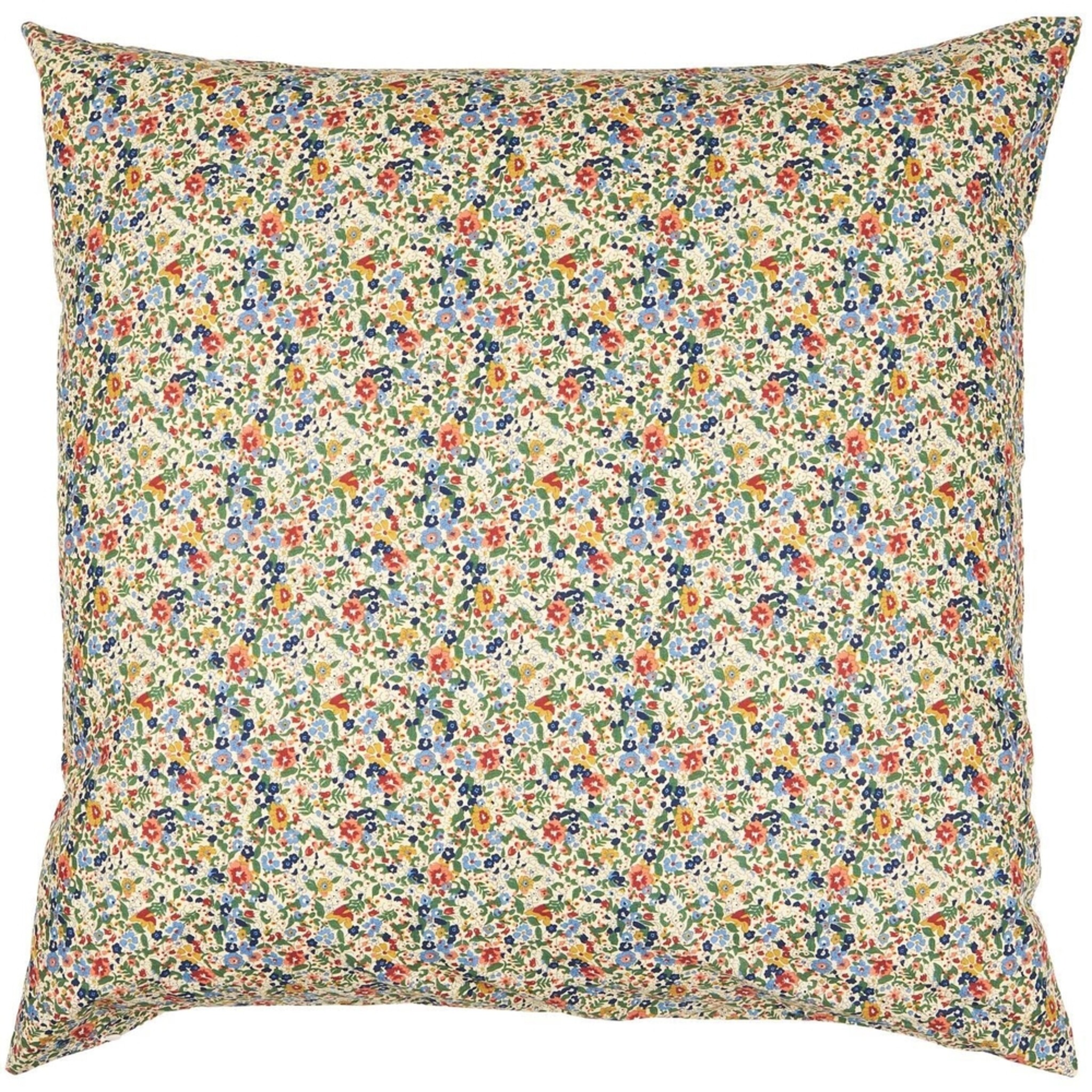 Kissenbezug mit bunten Blumen, diverse 