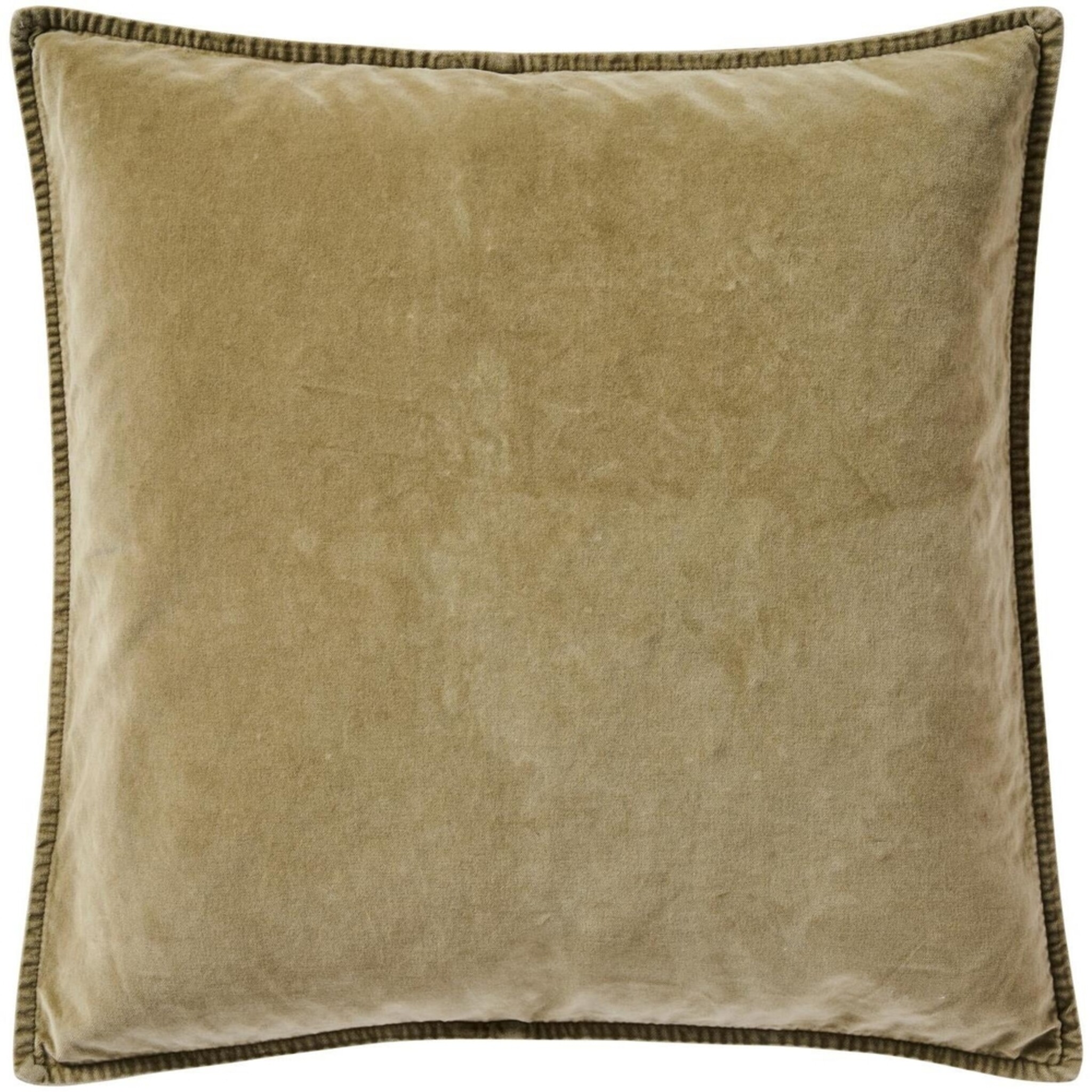 Kissenbezug Velour quadratisch, eucalyptus 