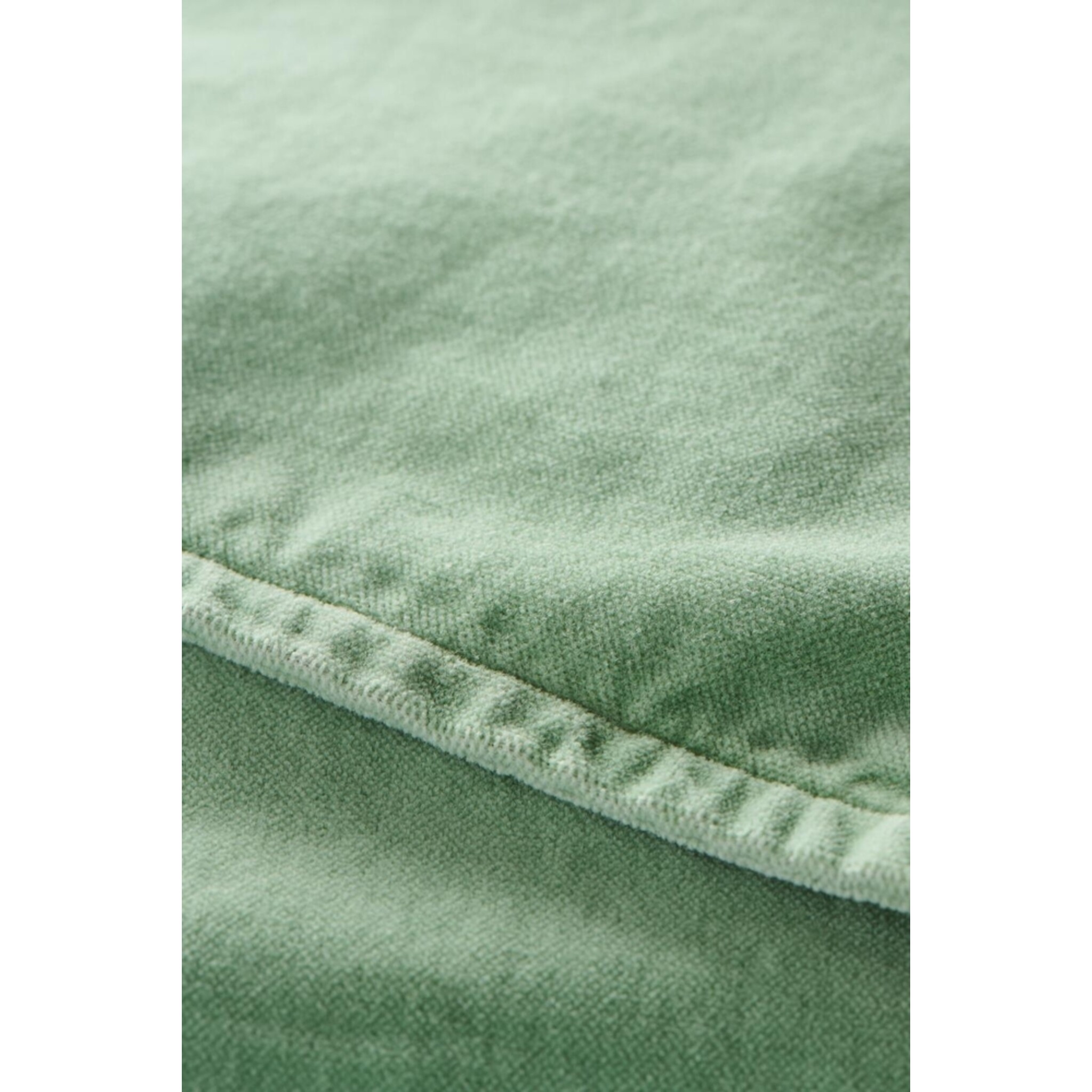 Kissenbezug Velour quadratisch, pistazie 