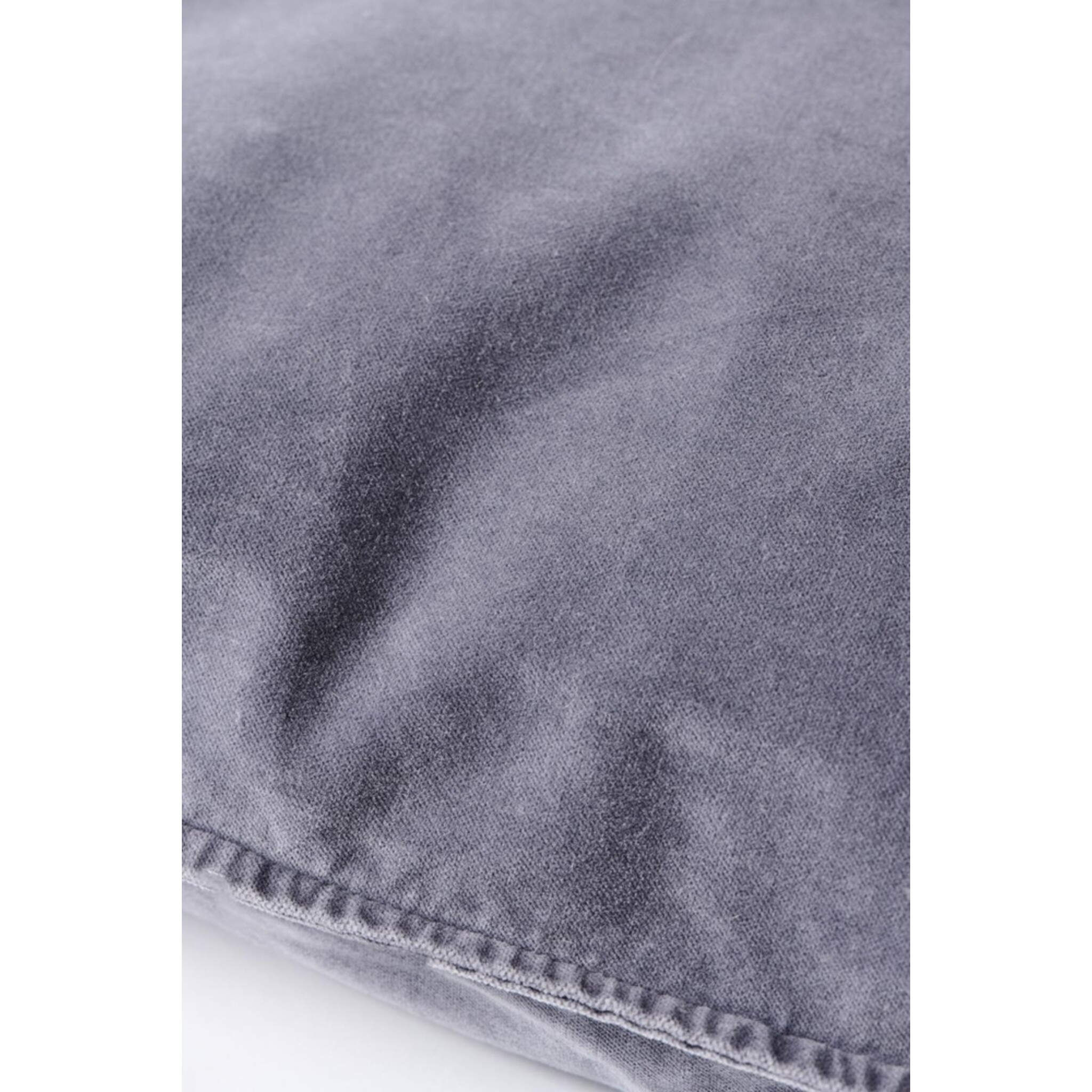 Kissenbezug Velour quadratisch, purple ash 