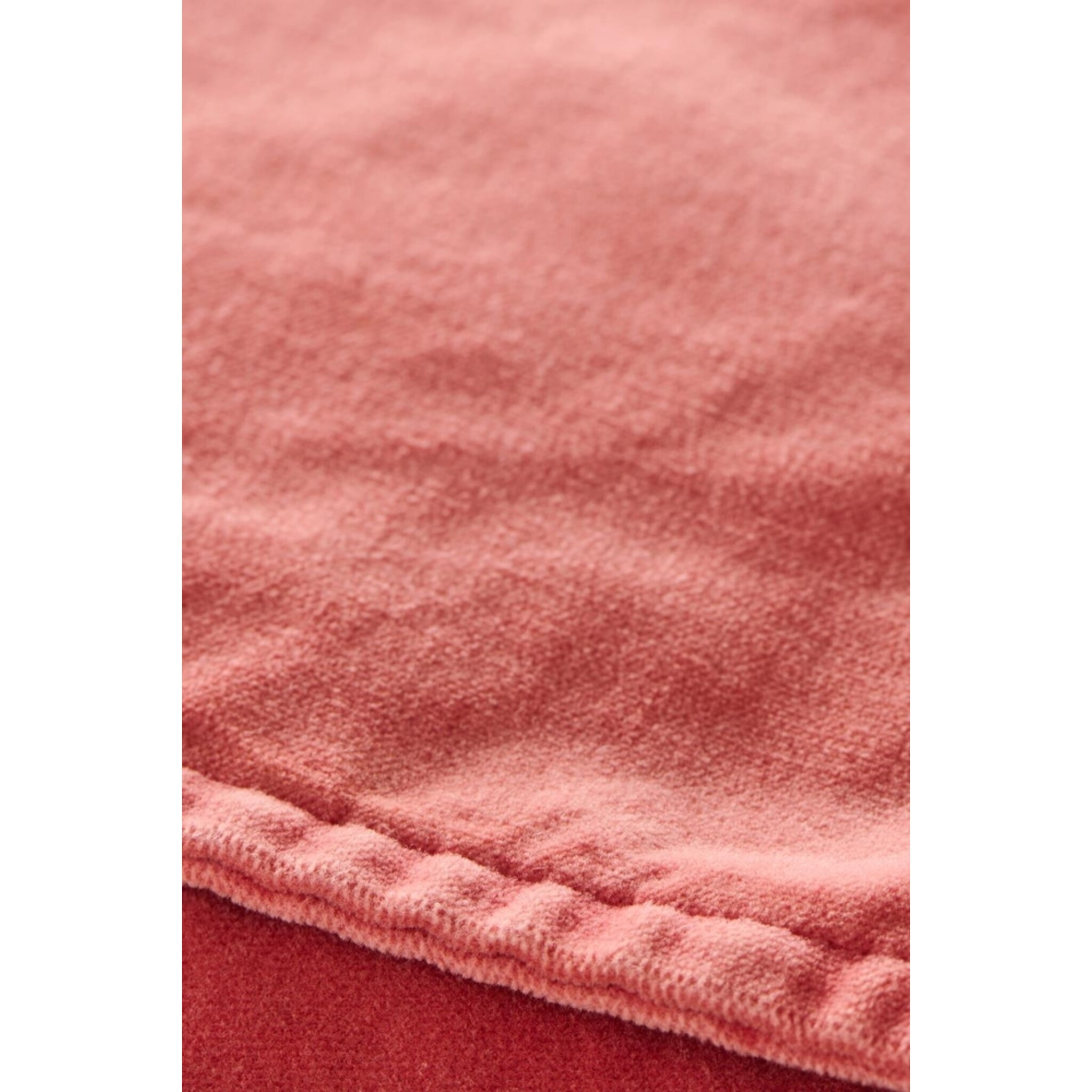 Kissenbezug Velour quadratisch, melon 