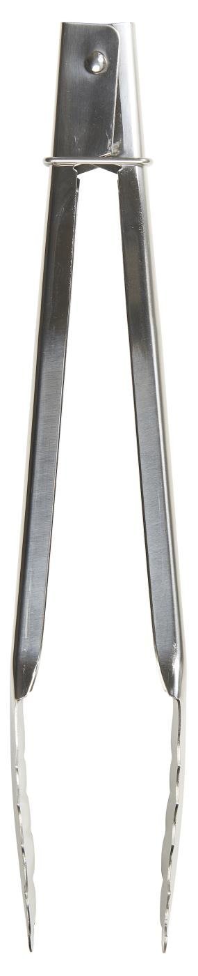 Kochzange, silber 30,5 x 3 cm