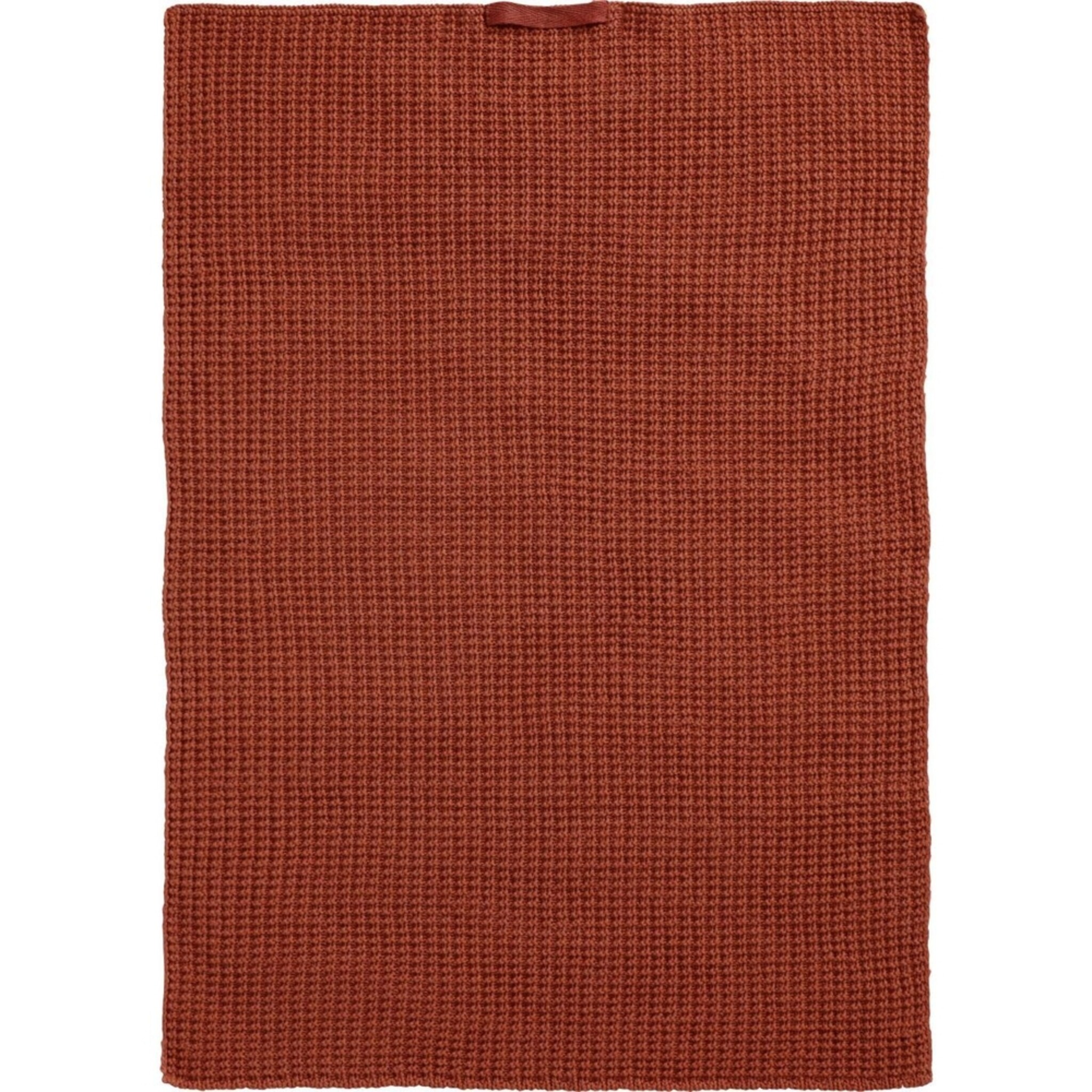 Küchen Handtuch gestrickt, rost 