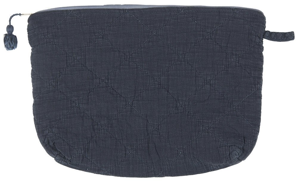 Kulturbeutel wattiert, historical blue 