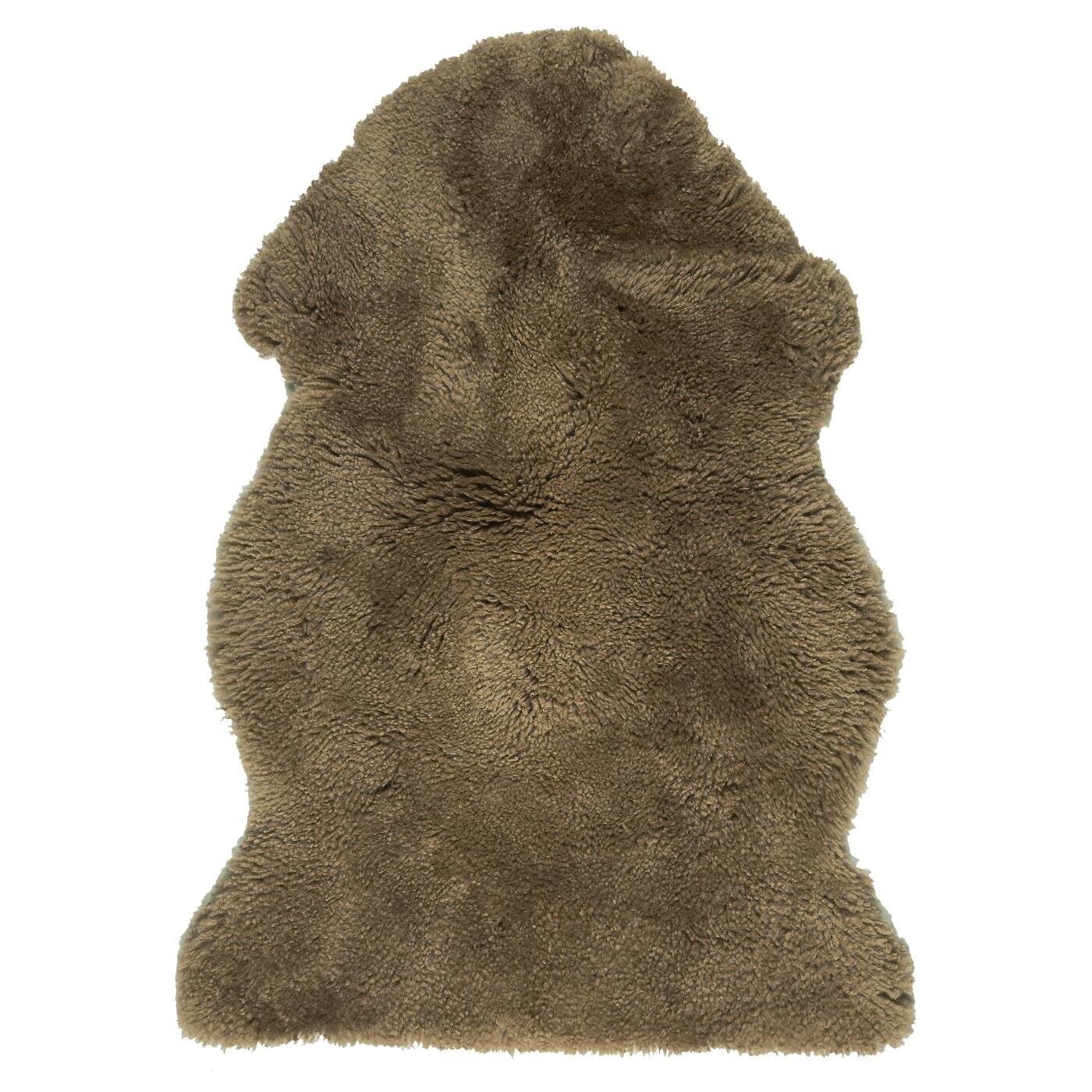 Lammfell, milky brown 