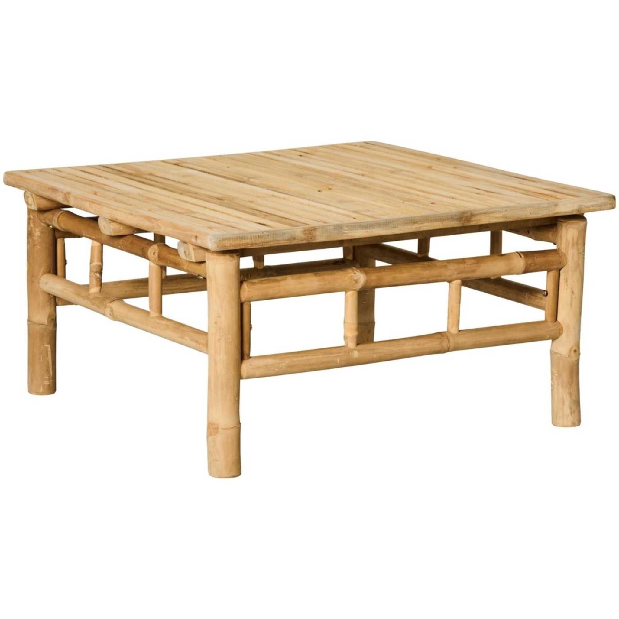 Loungetisch aus Bambus, natur 