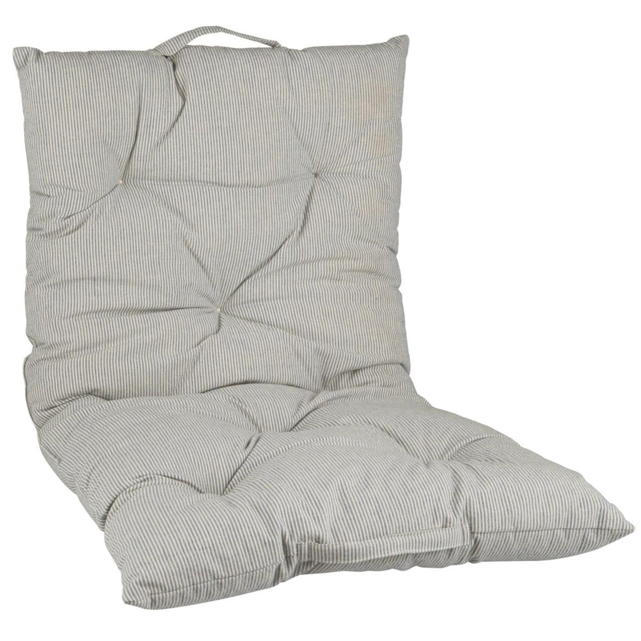 Matratzenkissen, Sitzkissen Emil, blau 