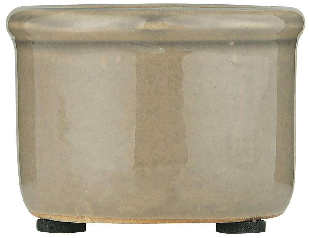 Mini Blumentopf Hilda mit krakelierter Oberfläche, sand 