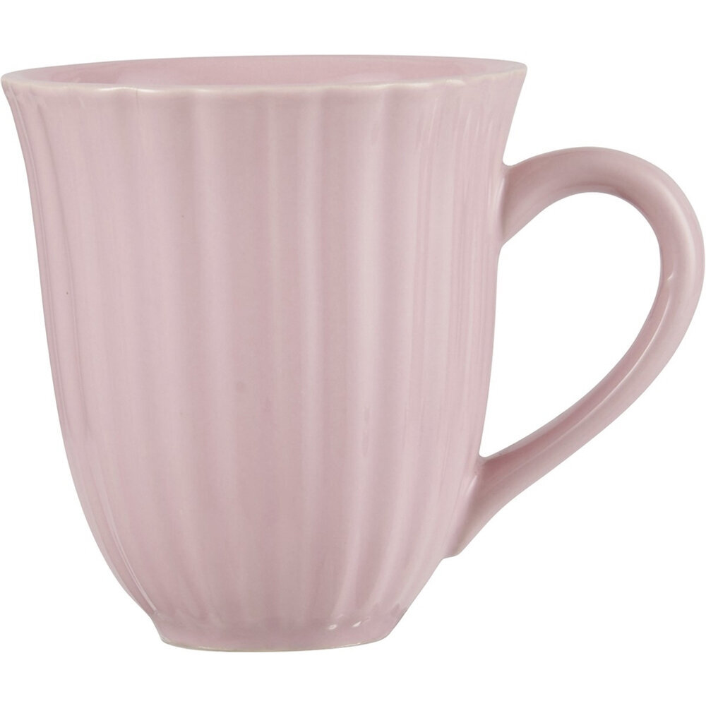 Mynte Becher mit Rillen, english rose 