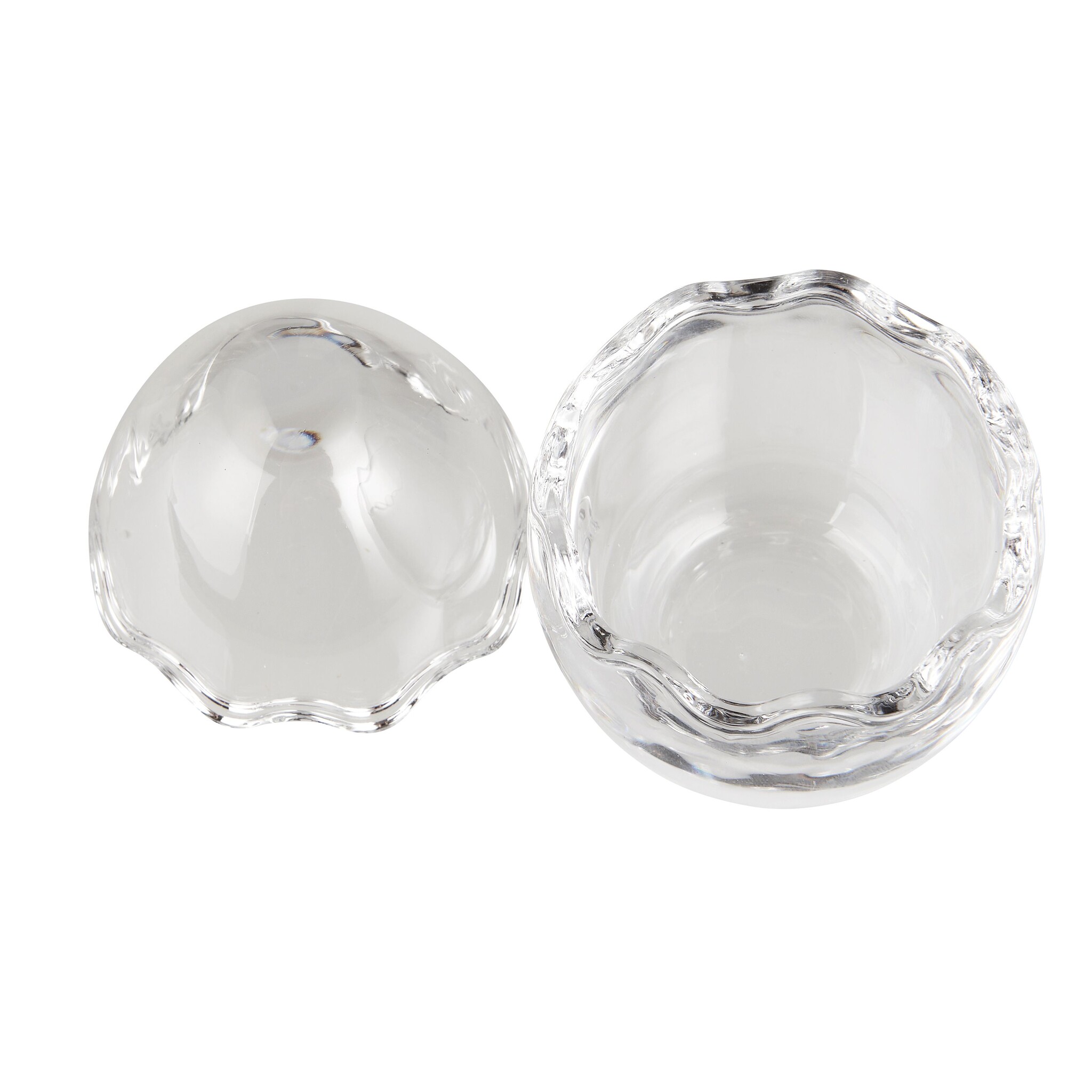 Osterei Tischdeko, transparent 