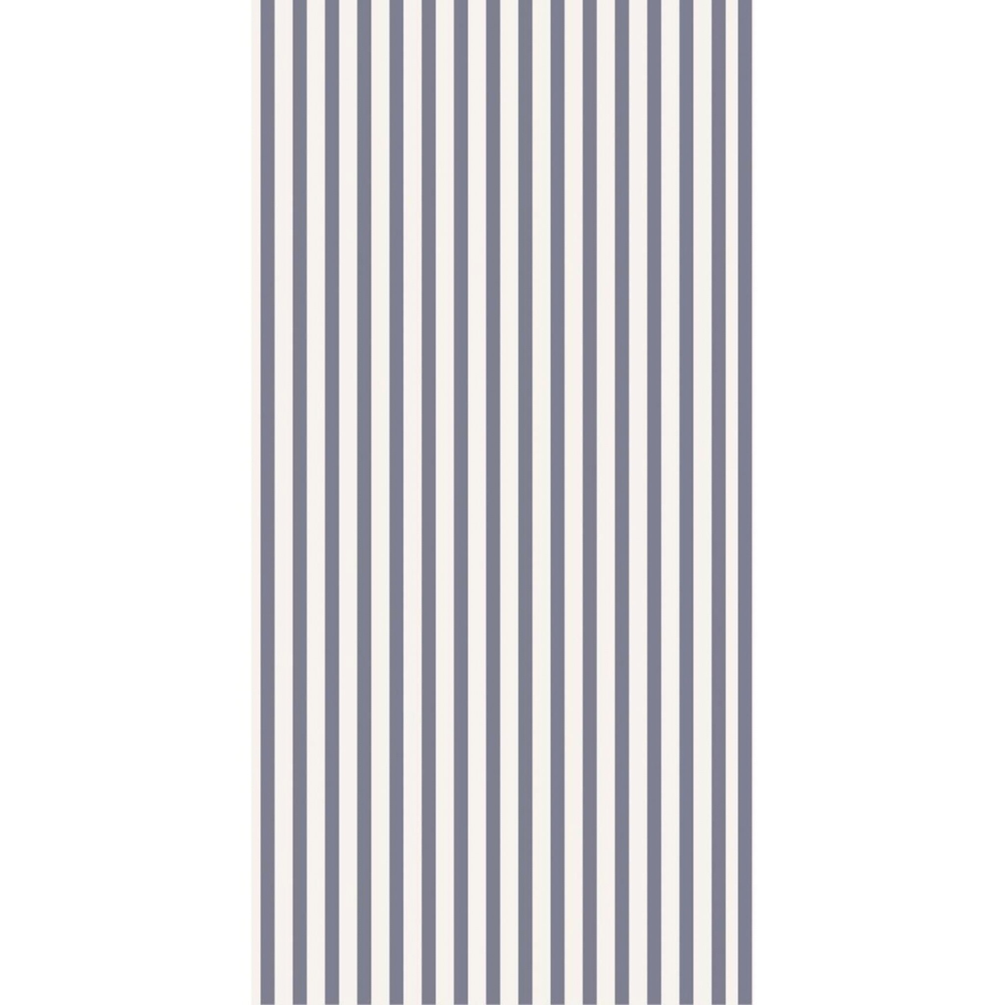 Papier Serviette mit Streifen 16er, blau 