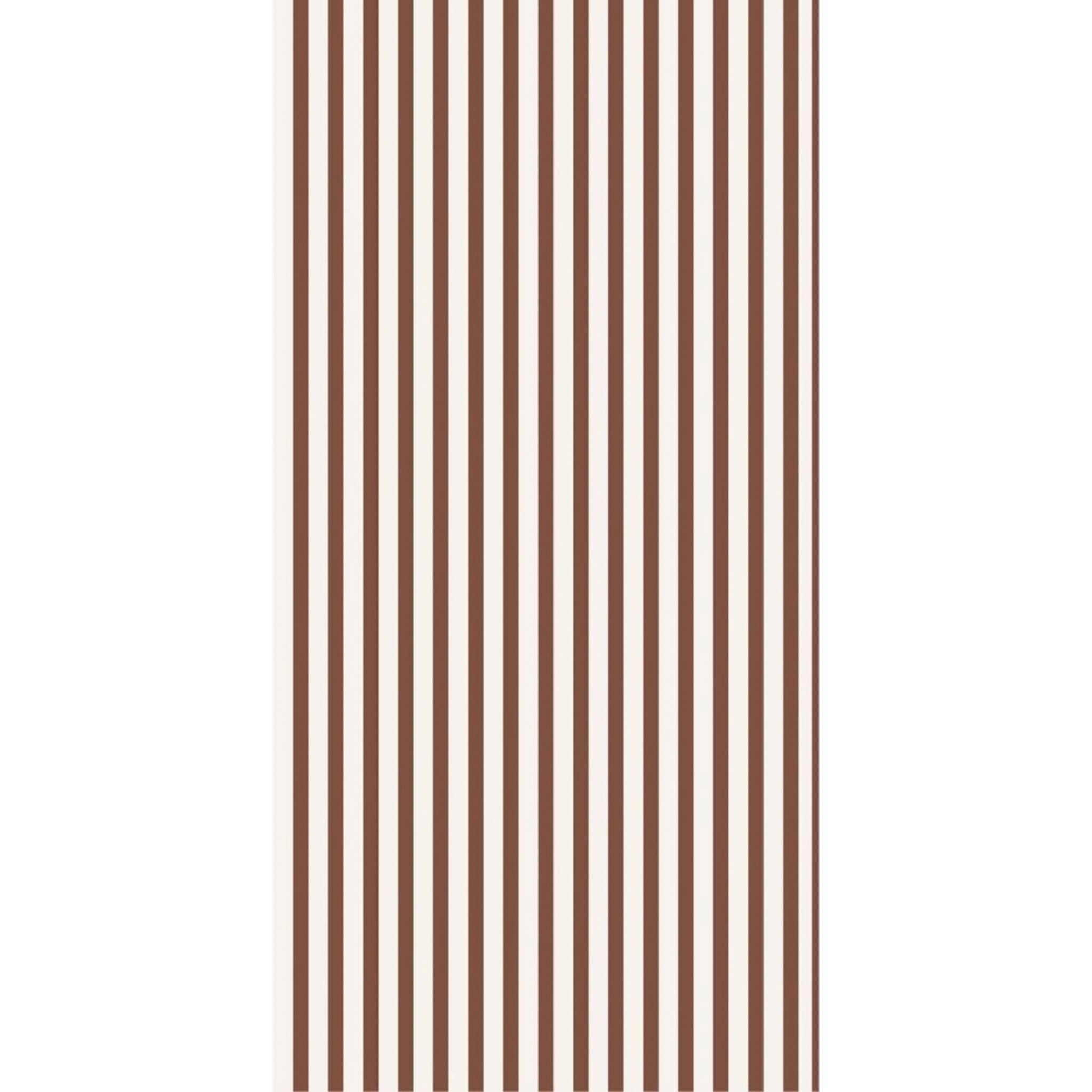 Papier Serviette mit Streifen 16er, braun 