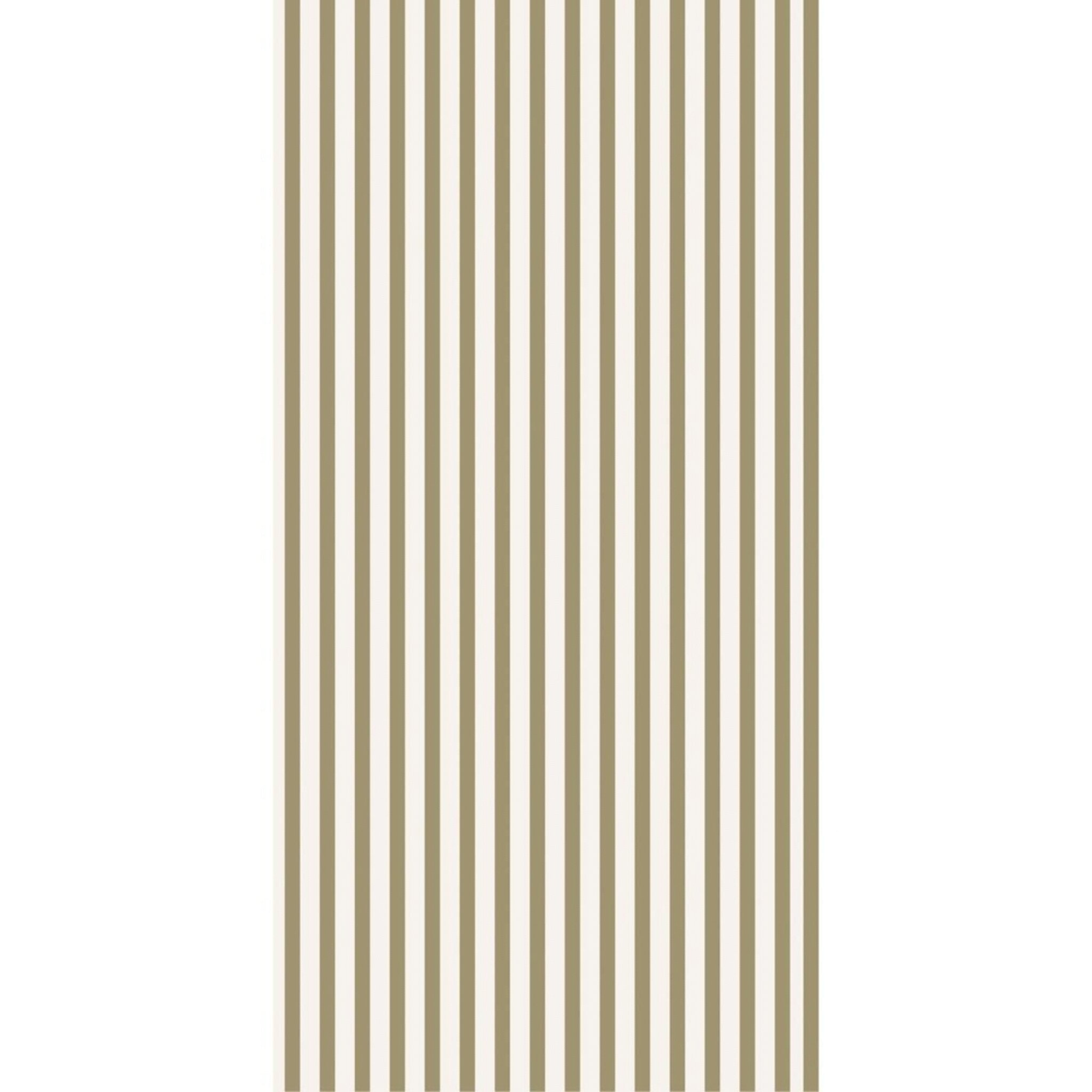 Papier Serviette mit Streifen 16er, grün 