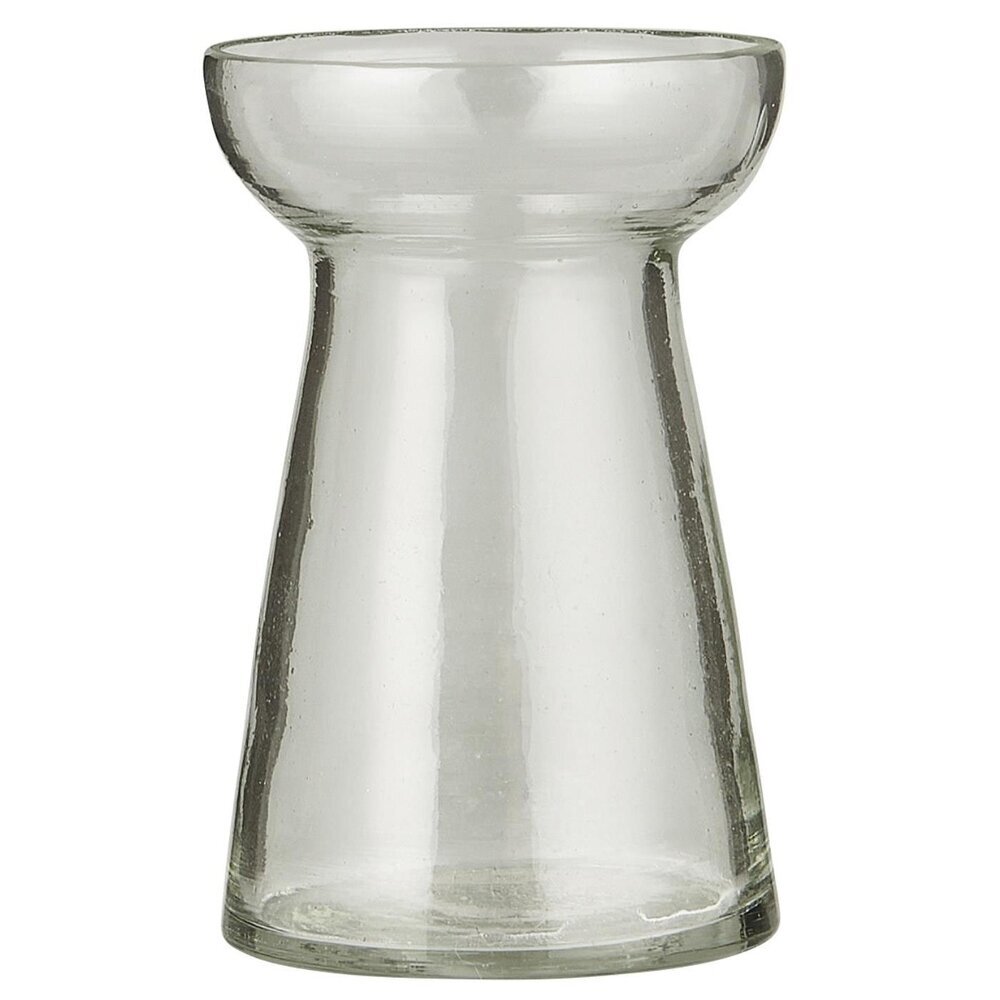 Perlhyazinthenvase mundgeblasen, farblos