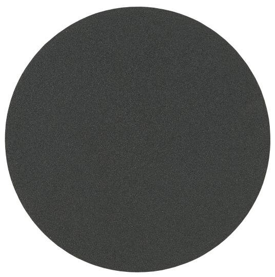 Platte für Stumpenkerze, Kerzentablett, schwarz 