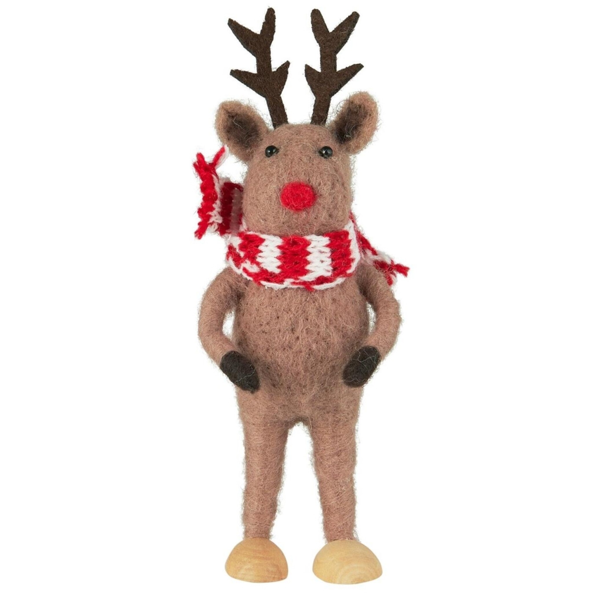 Rentier Rudolf stehend Stillenat, braun 
