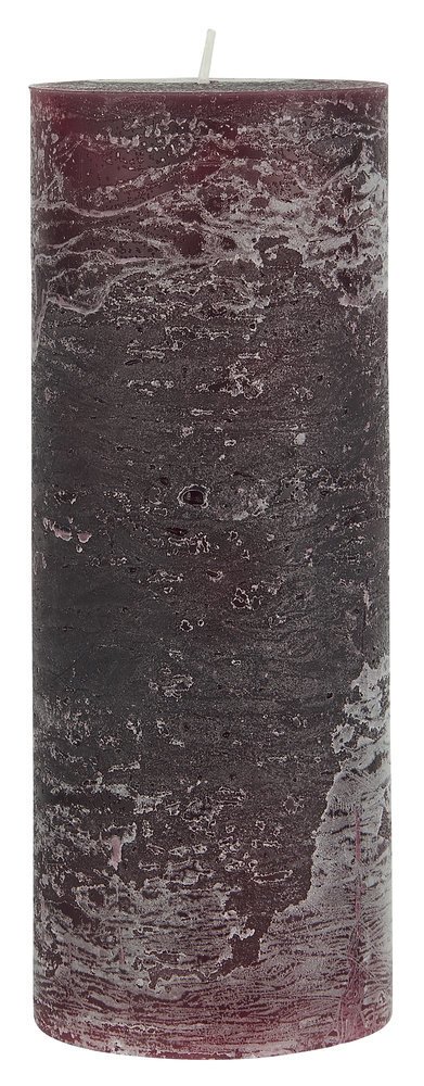 IB Laursen Rustikale Stumpenkerze, rhododendron Höhe 18, Ø 7 cm