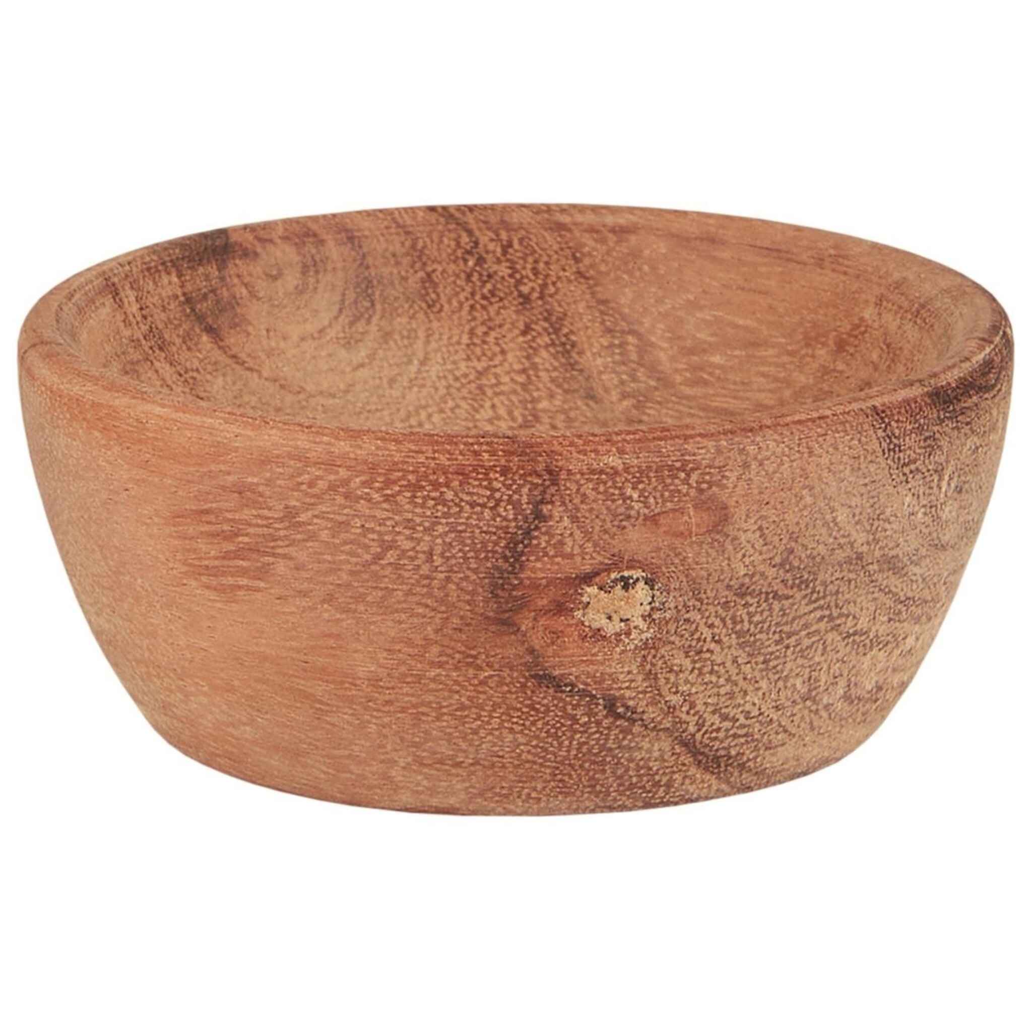 Salzgefäß aus Akazienholz, natur 