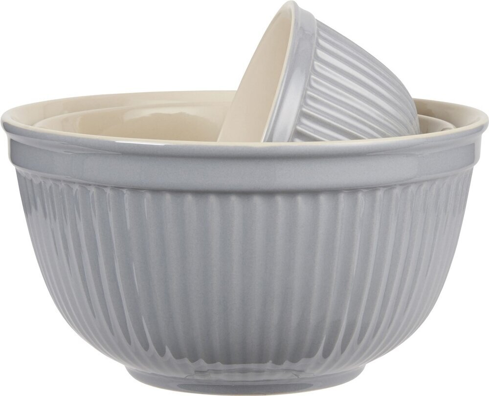 Schalensatz 3er Set Mynte, french grey