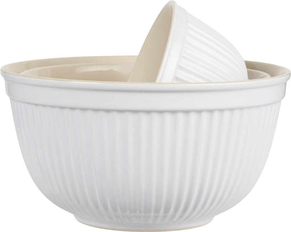 Schalensatz 3er Set Mynte, pure white