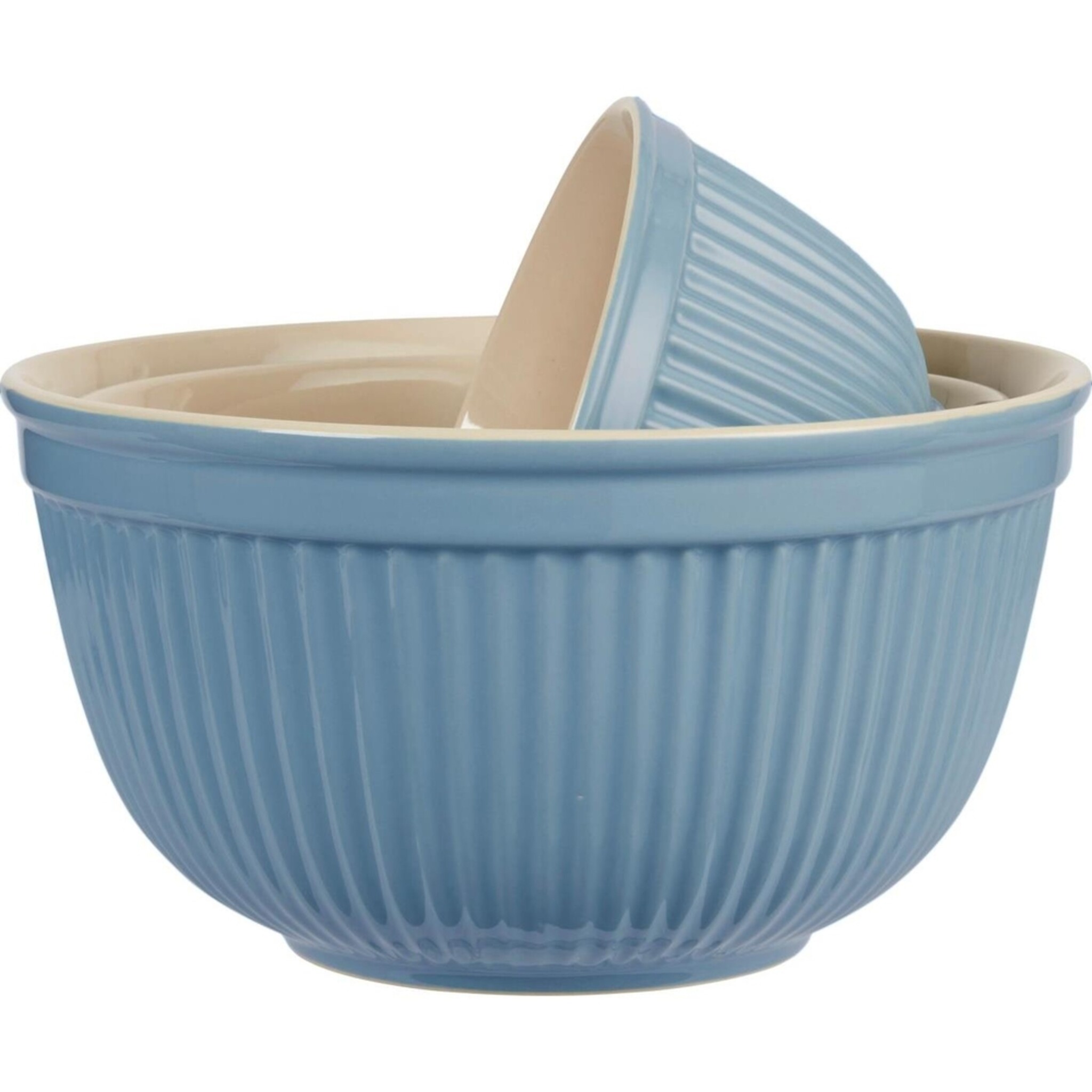 Schalensatz 3er Set Mynte, blue bell