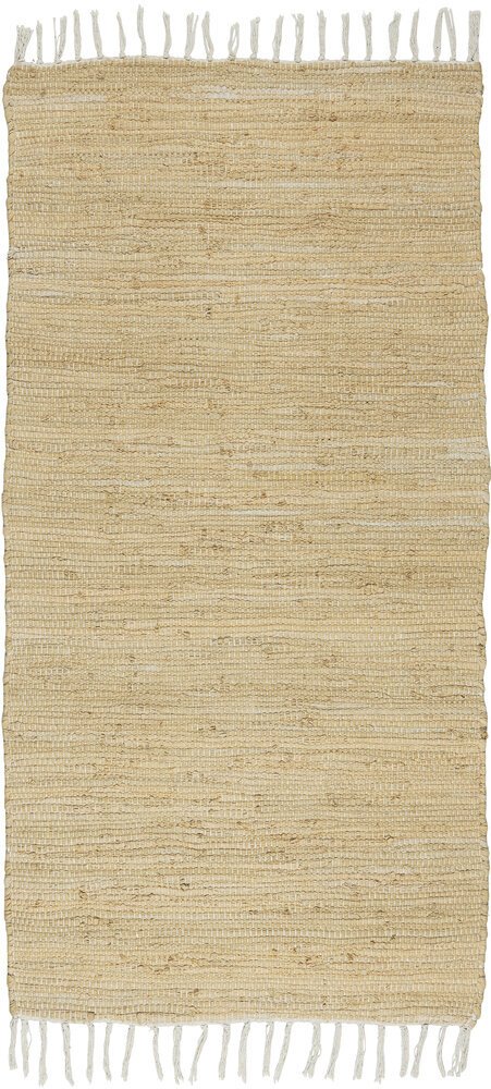 Bodenläufer aus Baumwolle, goldbraun 